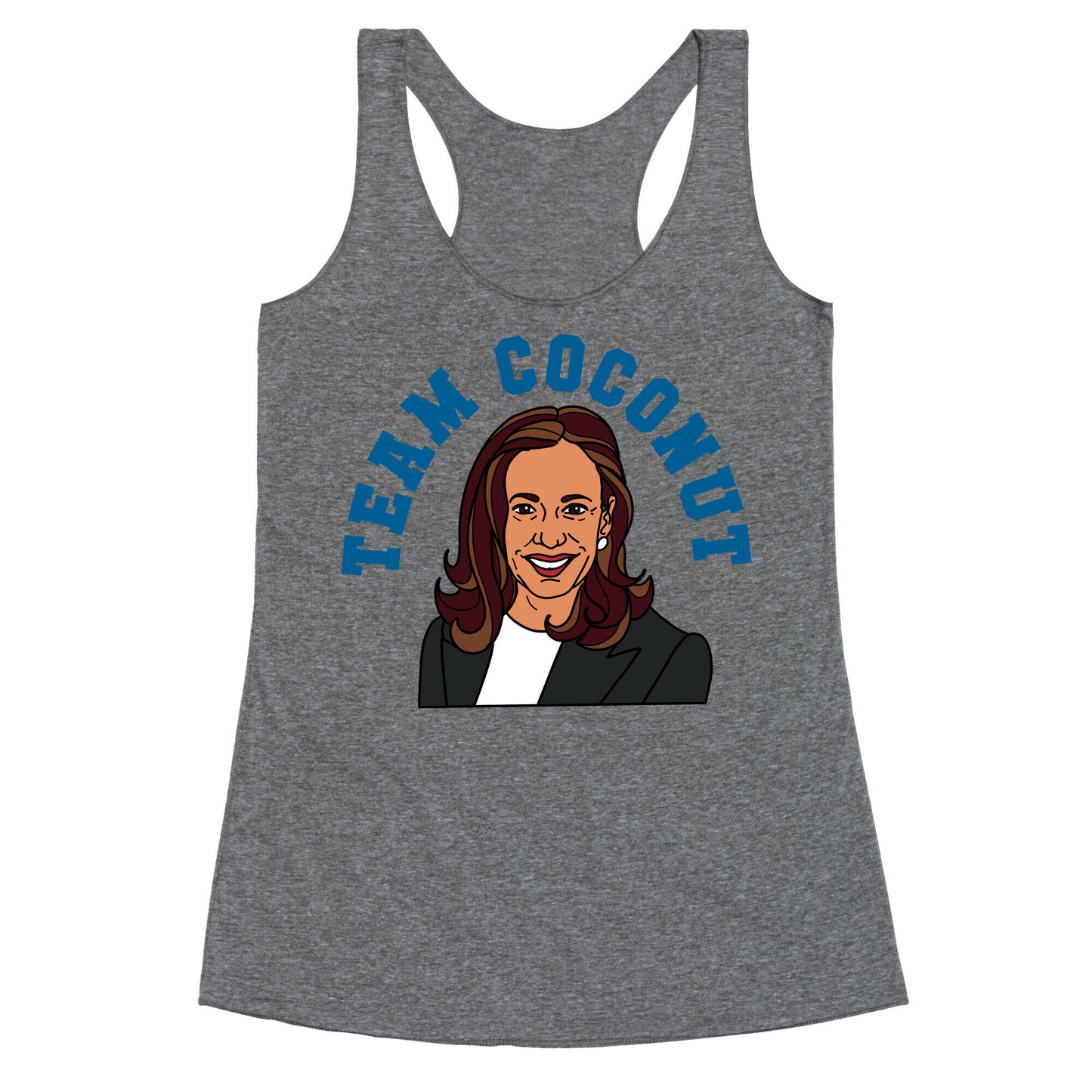Team Coconut Kamala Harris Racerback Tank