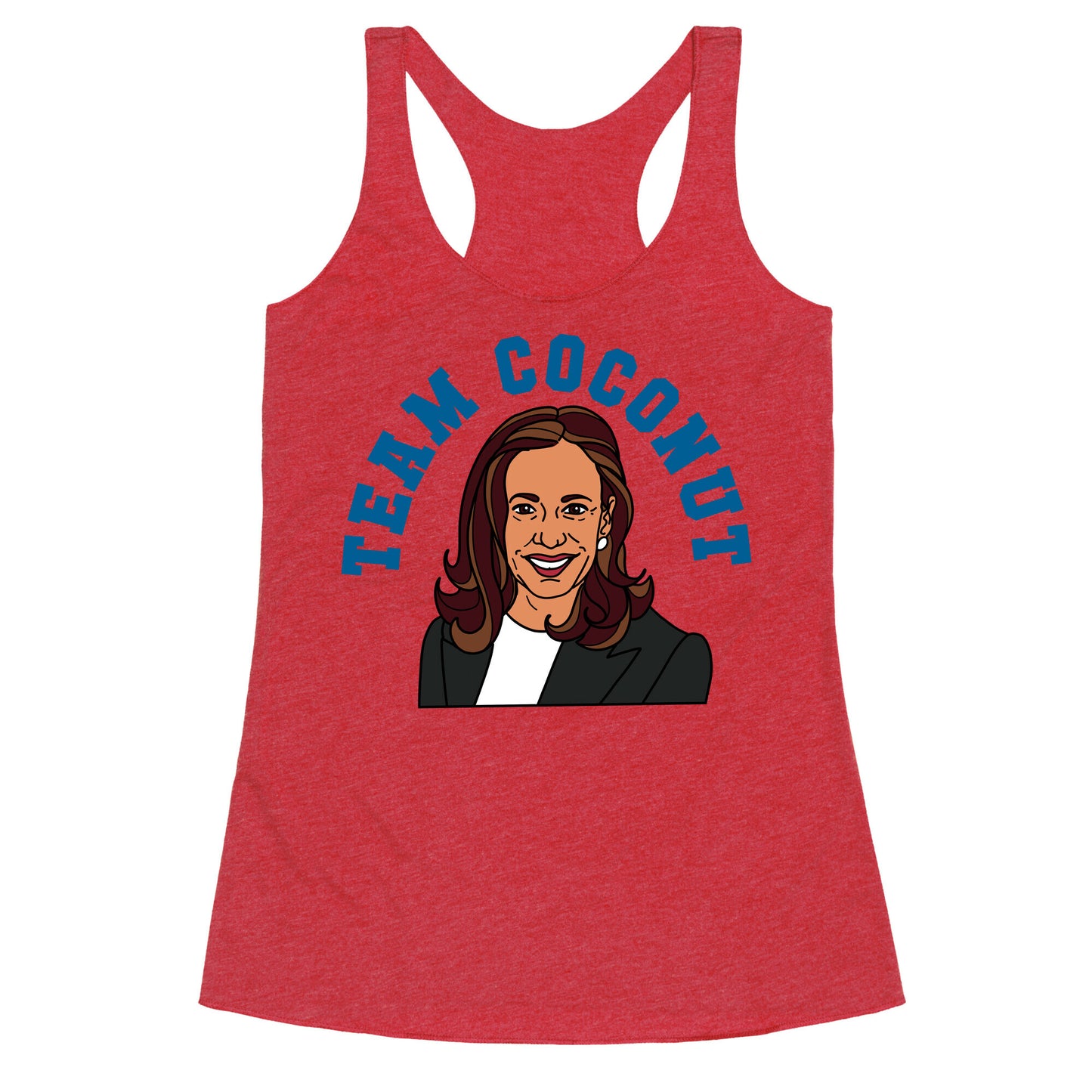 Team Coconut Kamala Harris Racerback Tank