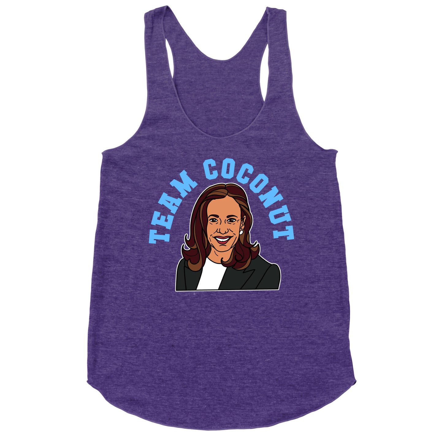Team Coconut Kamala Harris Racerback Tank