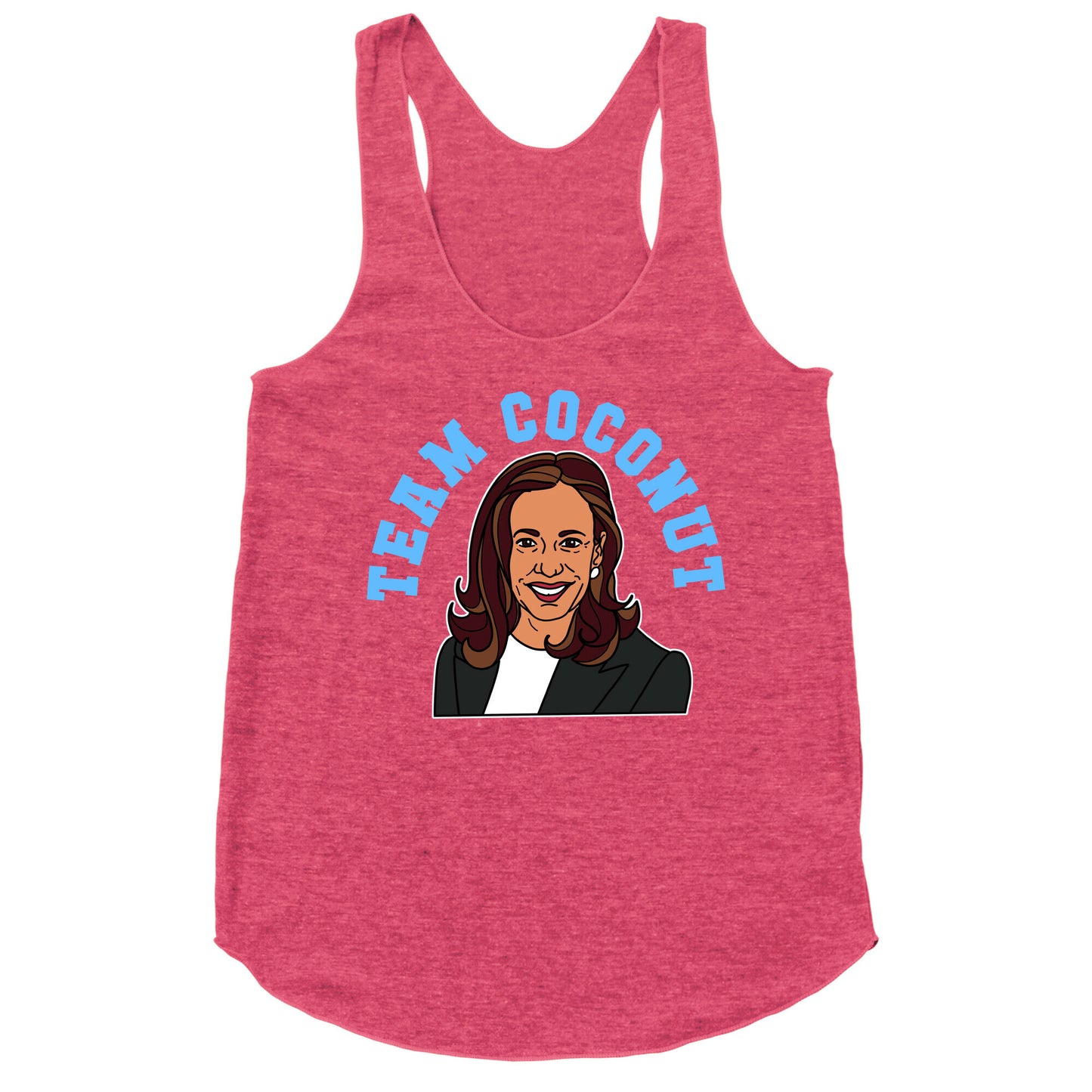 Team Coconut Kamala Harris Racerback Tank