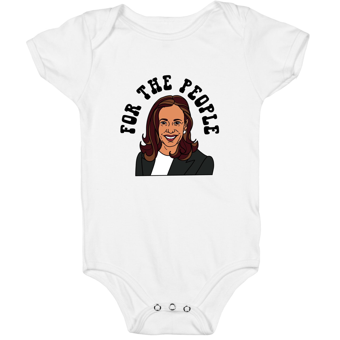 For The People Kamala Harris Baby One-Piece