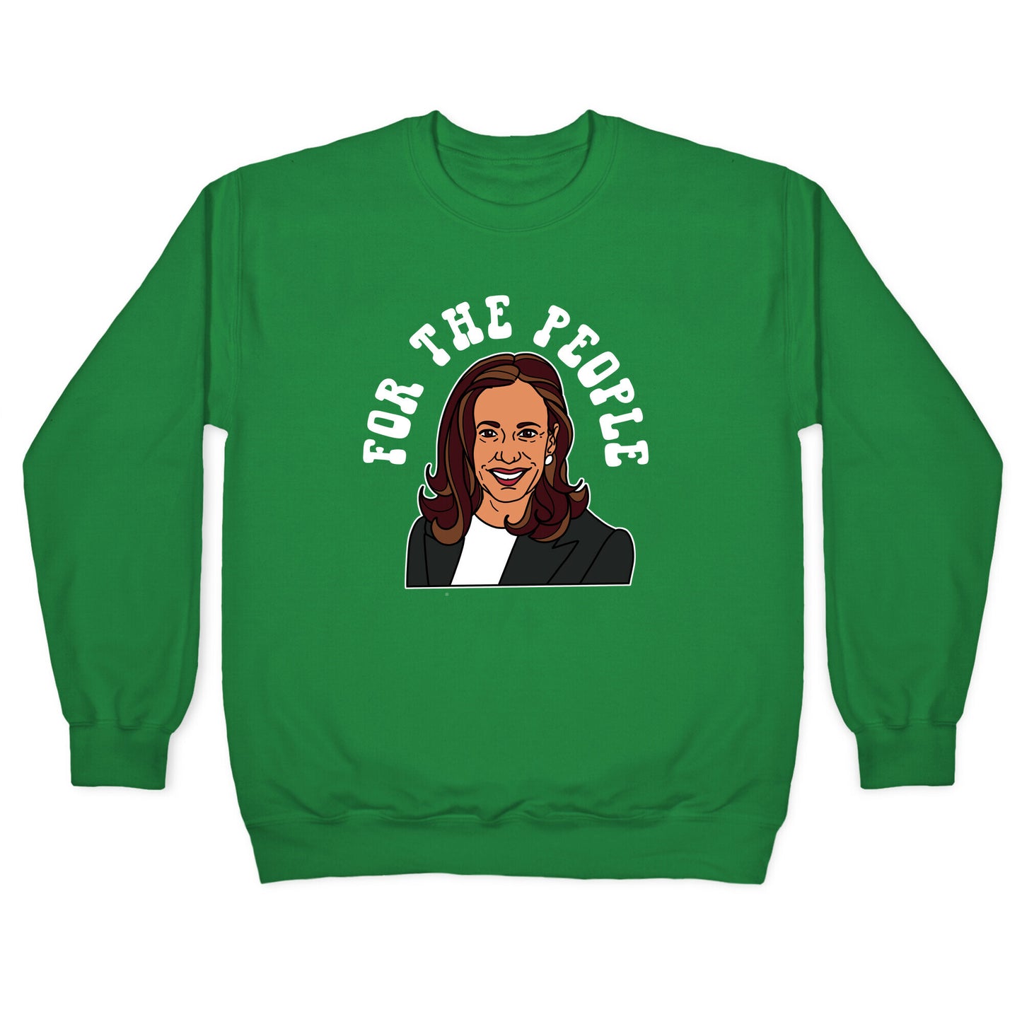 For The People Kamala Harris Crewneck Sweatshirt