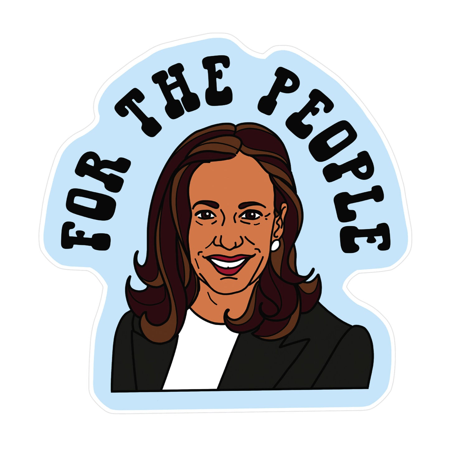 For The People Kamala Harris Sticker