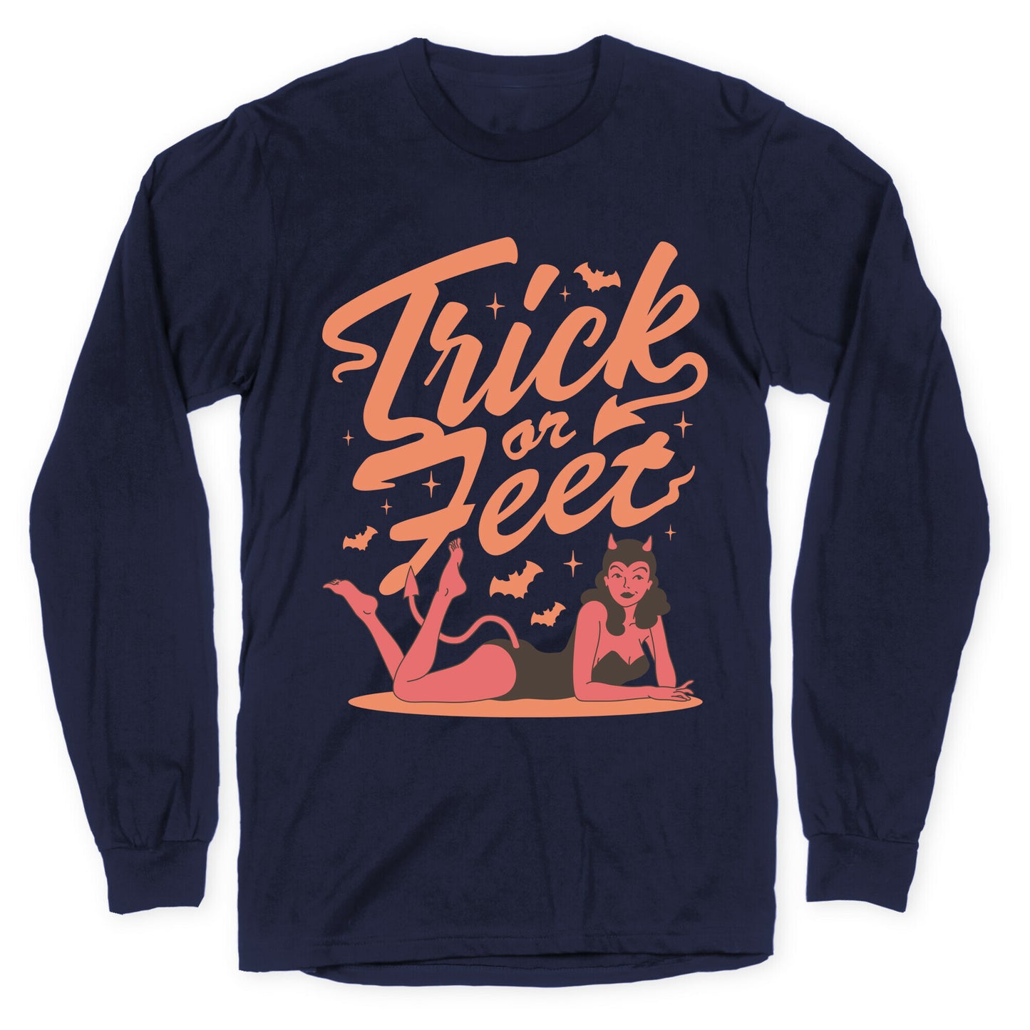 Trick or Feet Longsleeve Tee