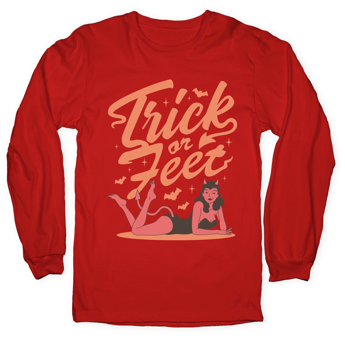 Trick or Feet Longsleeve Tee