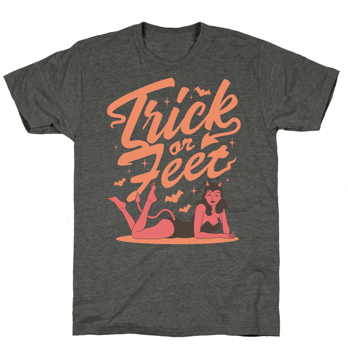 Trick or Feet Unisex Triblend Tee