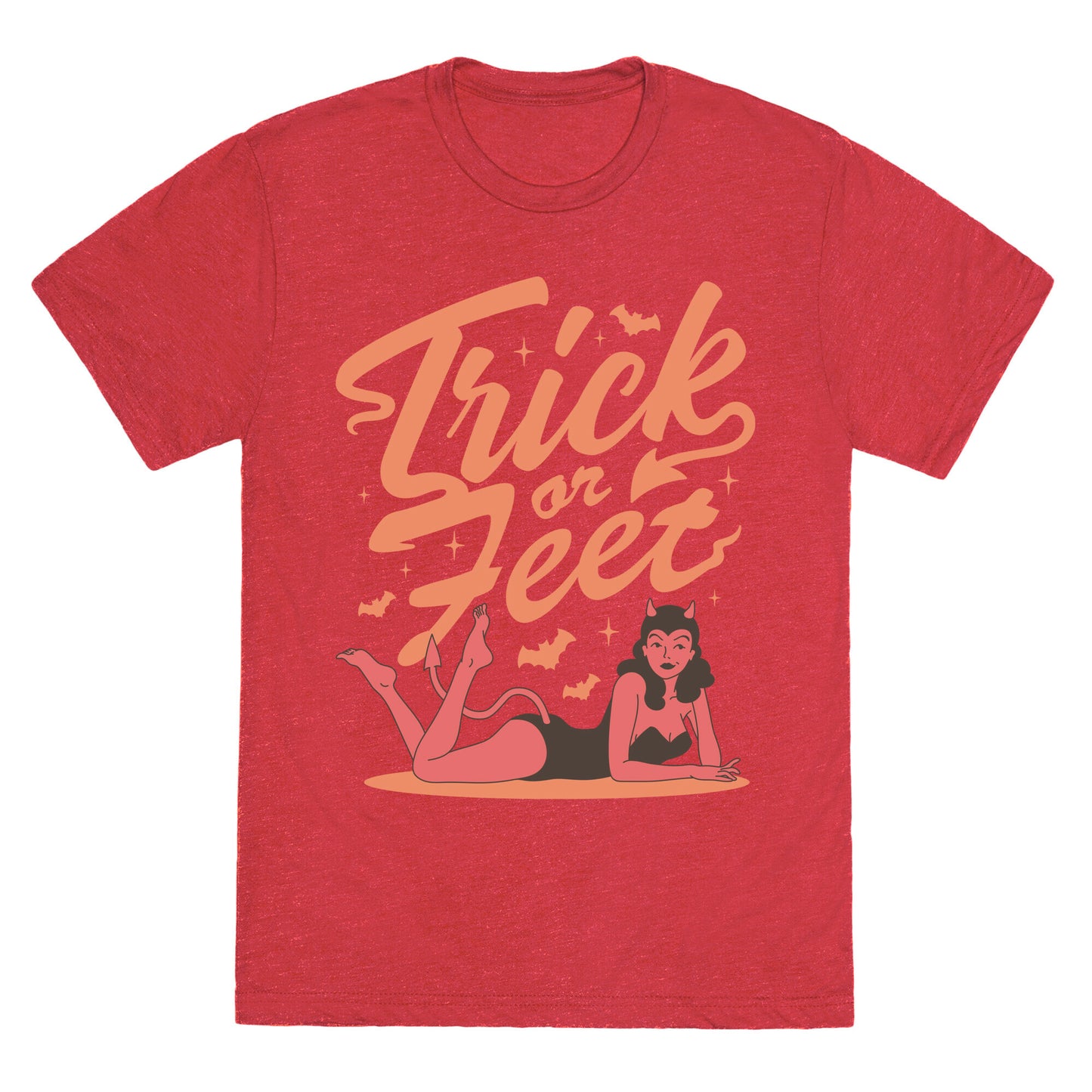 Trick or Feet Unisex Triblend Tee
