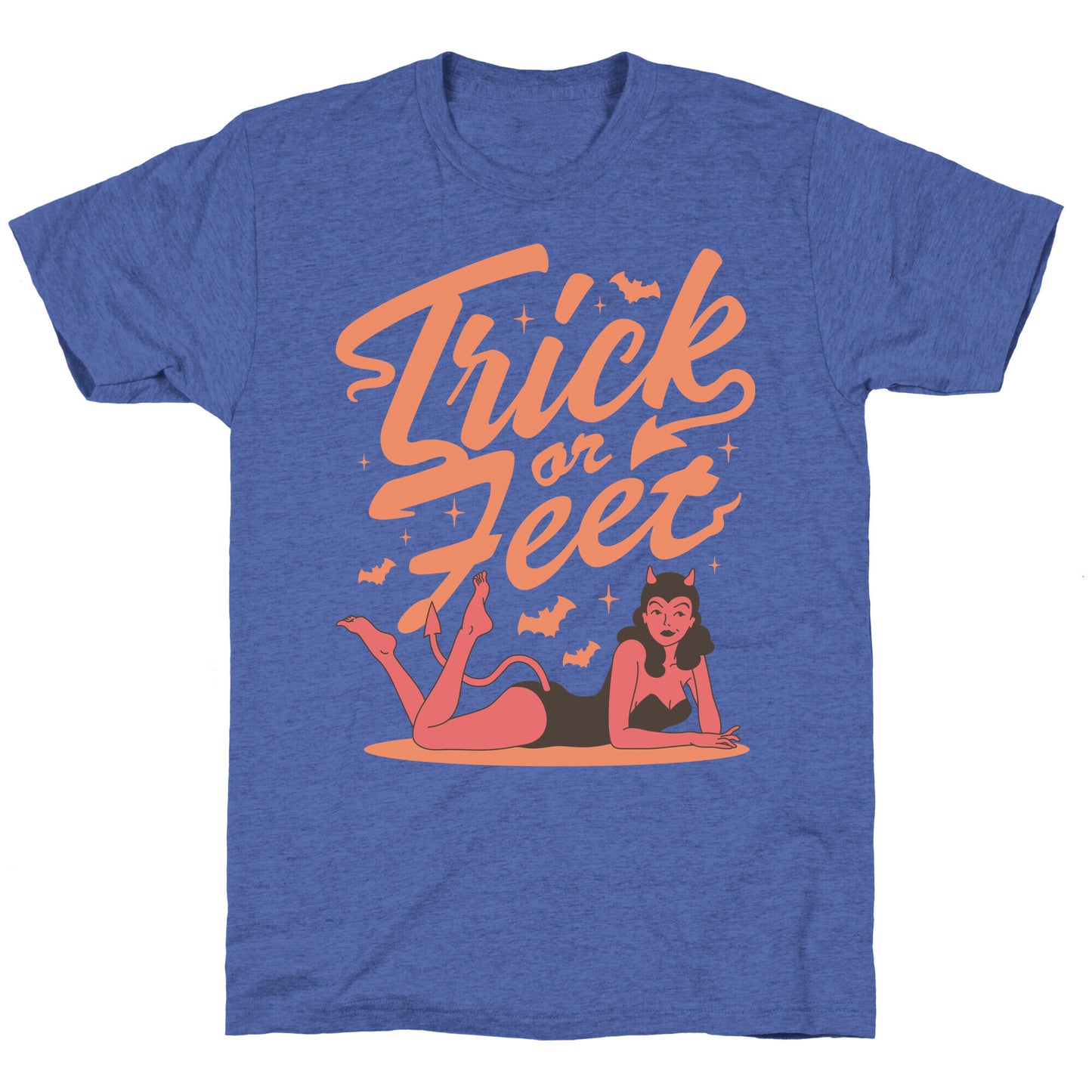 Trick or Feet Unisex Triblend Tee