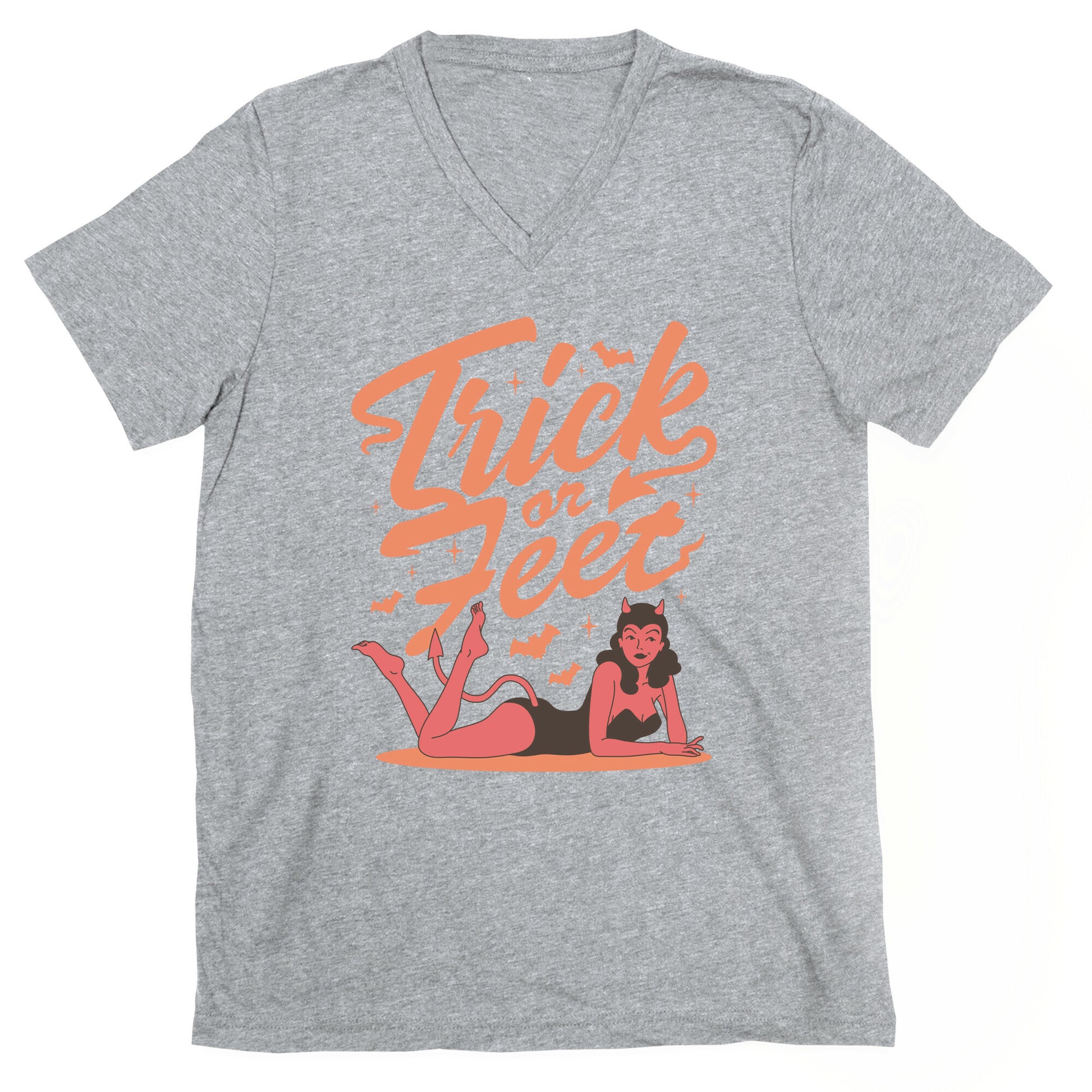 Trick or Feet V-Neck