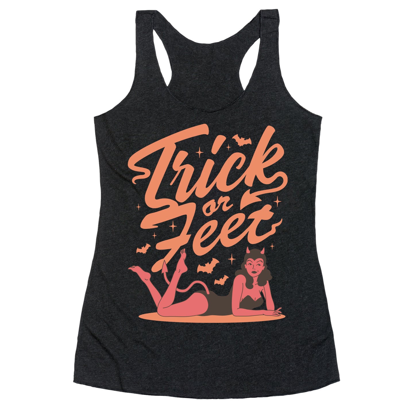 Trick or Feet Racerback Tank