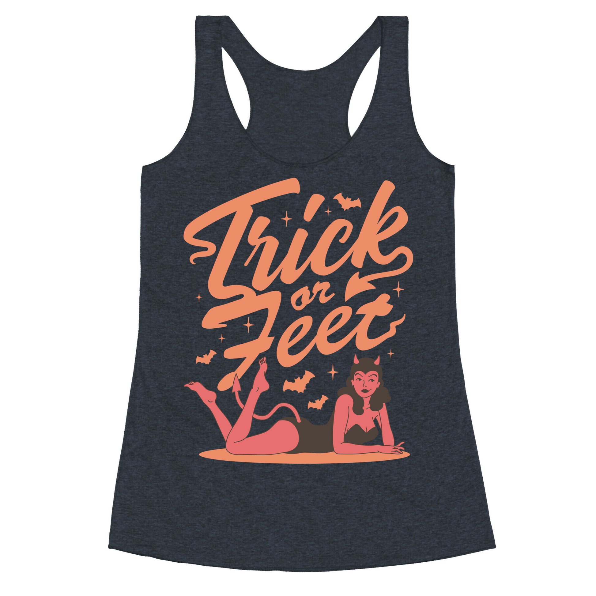 Trick or Feet Racerback Tank