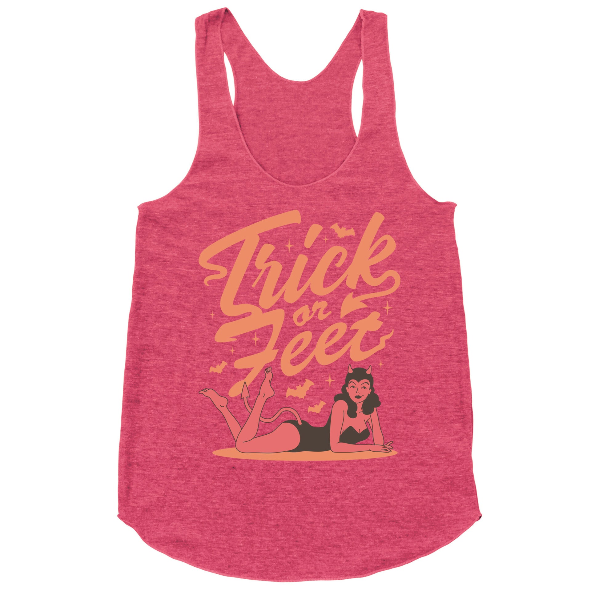 Trick or Feet Racerback Tank
