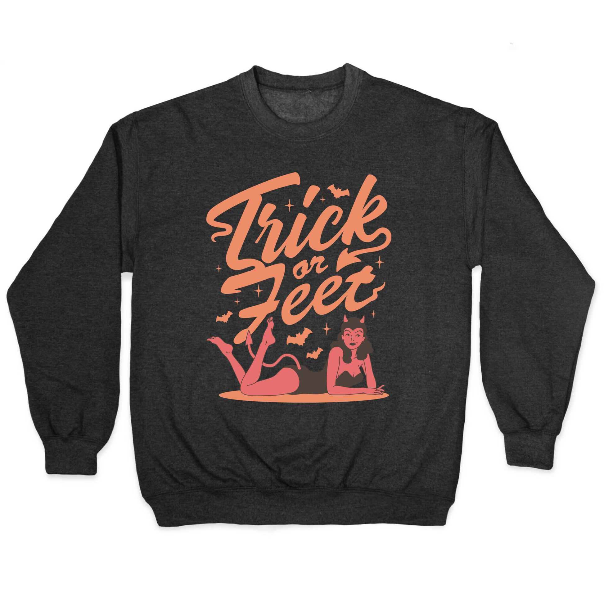 Trick or Feet Crewneck Sweatshirt