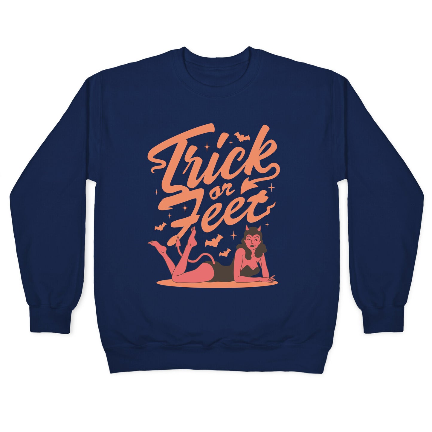 Trick or Feet Crewneck Sweatshirt