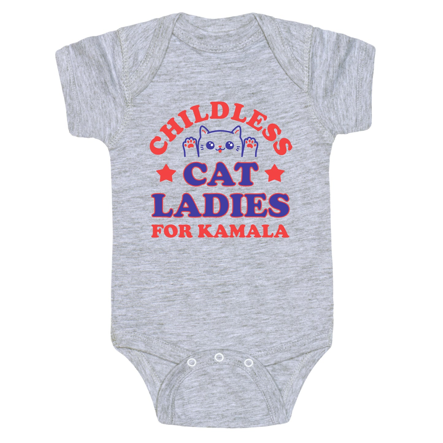 Childless Cat Ladies for Kamala Baby One-Piece