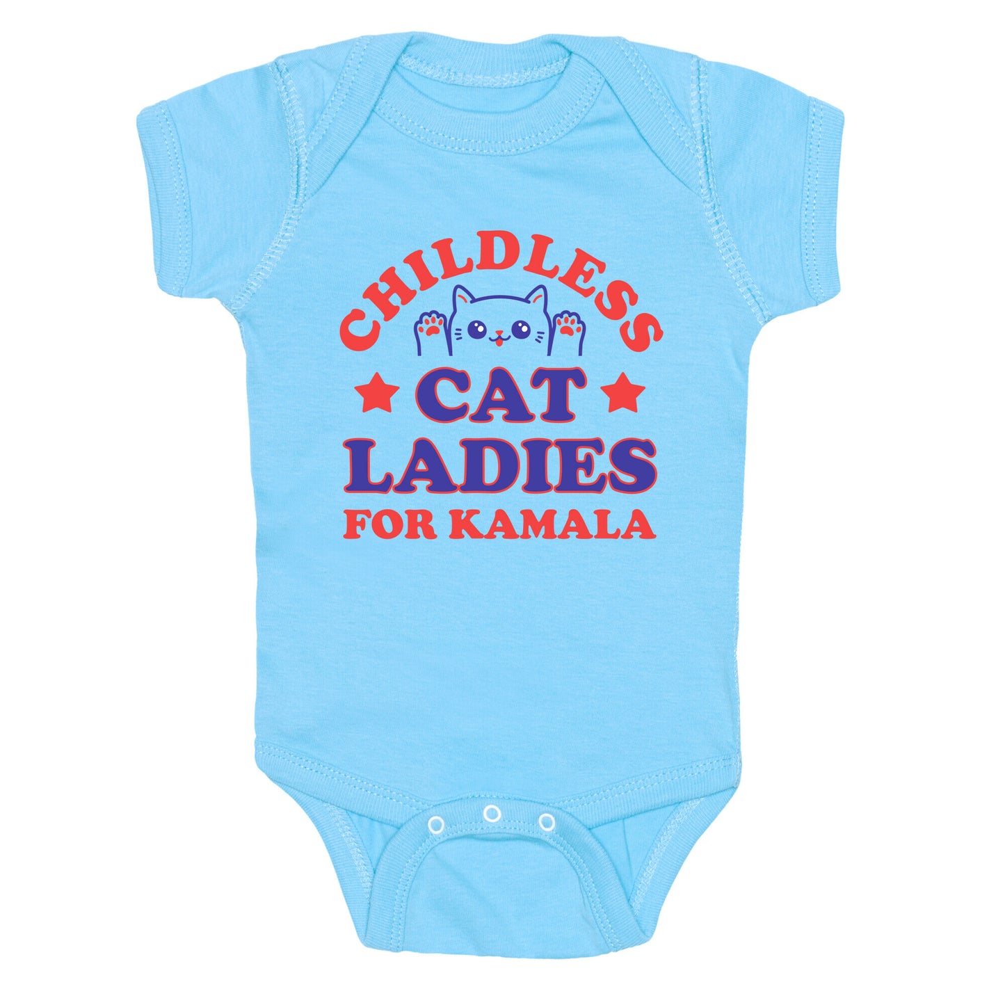 Childless Cat Ladies for Kamala Baby One-Piece