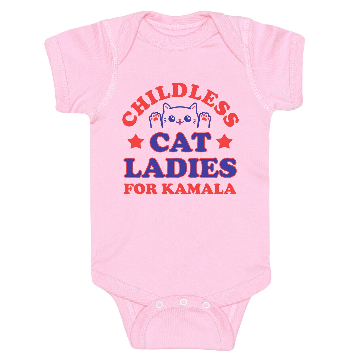Childless Cat Ladies for Kamala Baby One-Piece