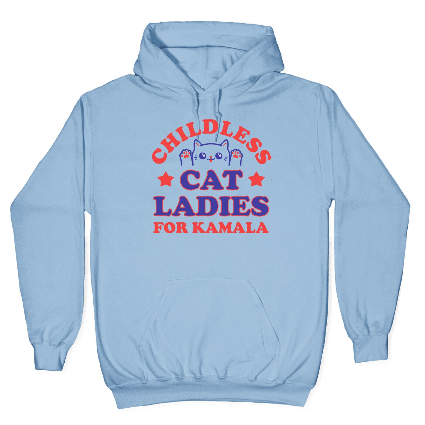 Childless Cat Ladies for Kamala Hoodie