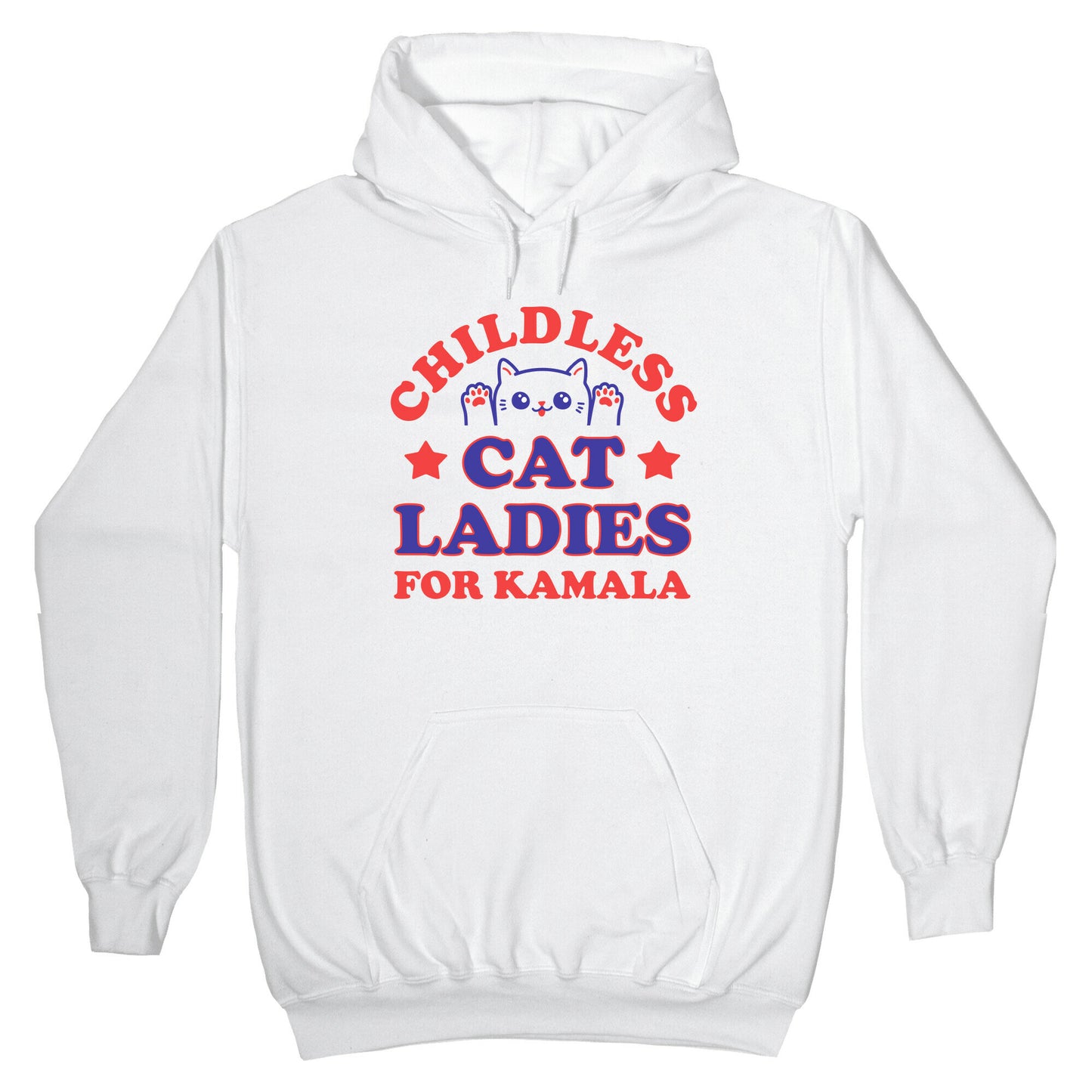 Childless Cat Ladies for Kamala Hoodie