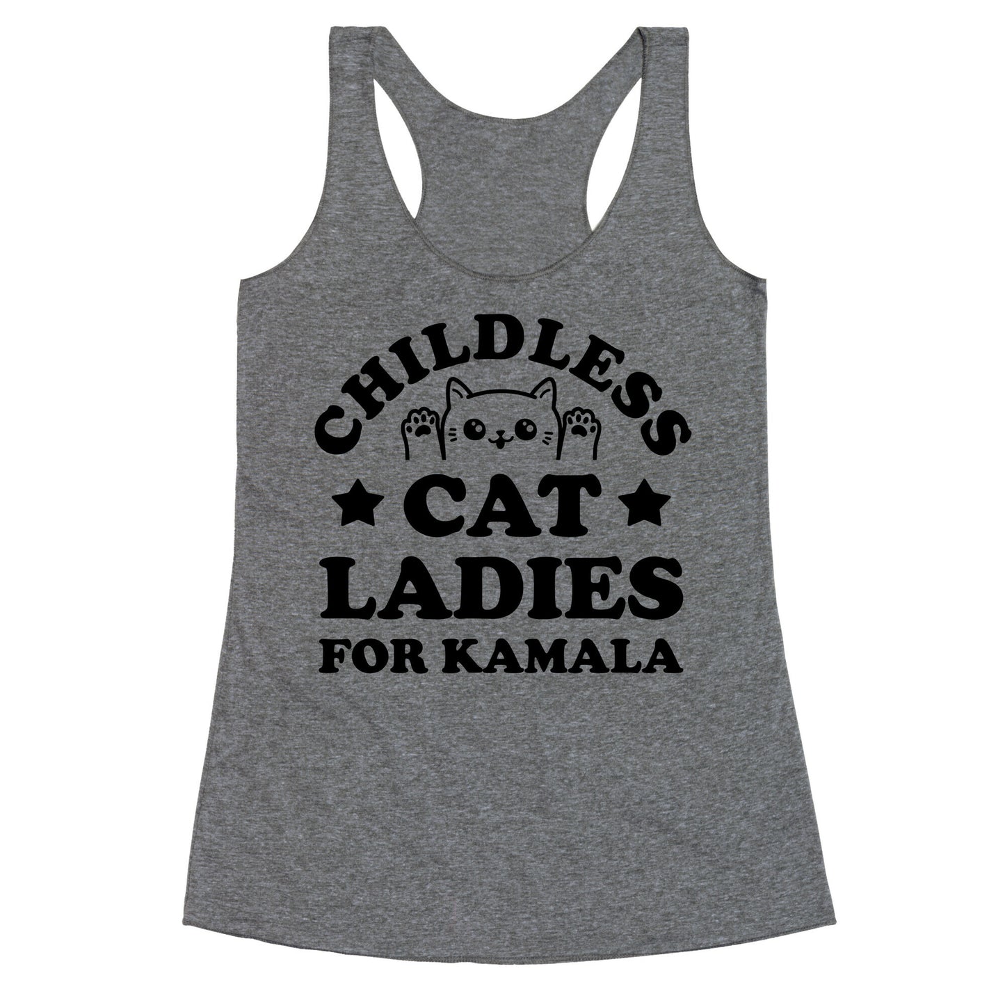 Childless Cat Ladies for Kamala Racerback Tank