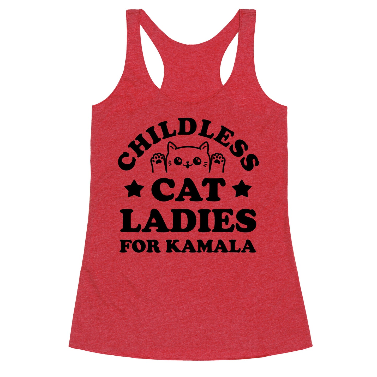 Childless Cat Ladies for Kamala Racerback Tank