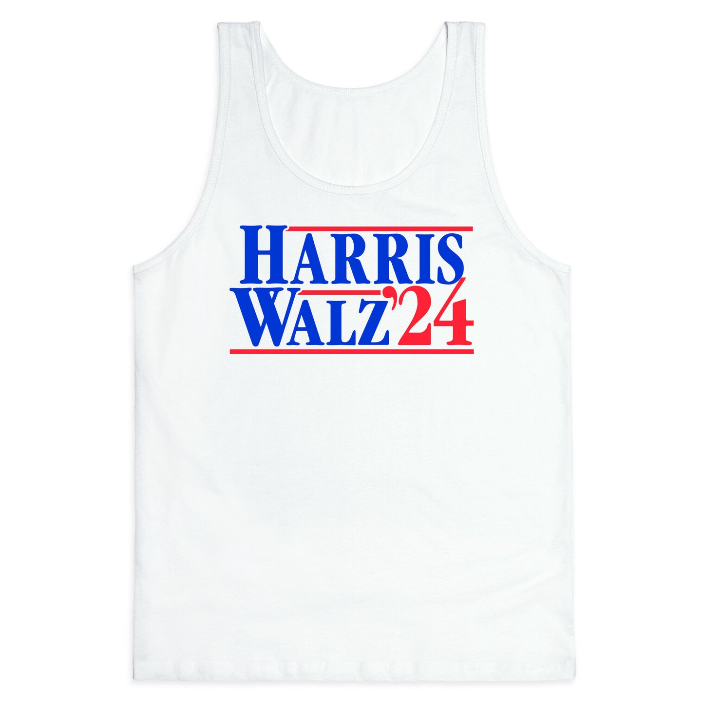 Harris Walz 2024 Blue Tank Top