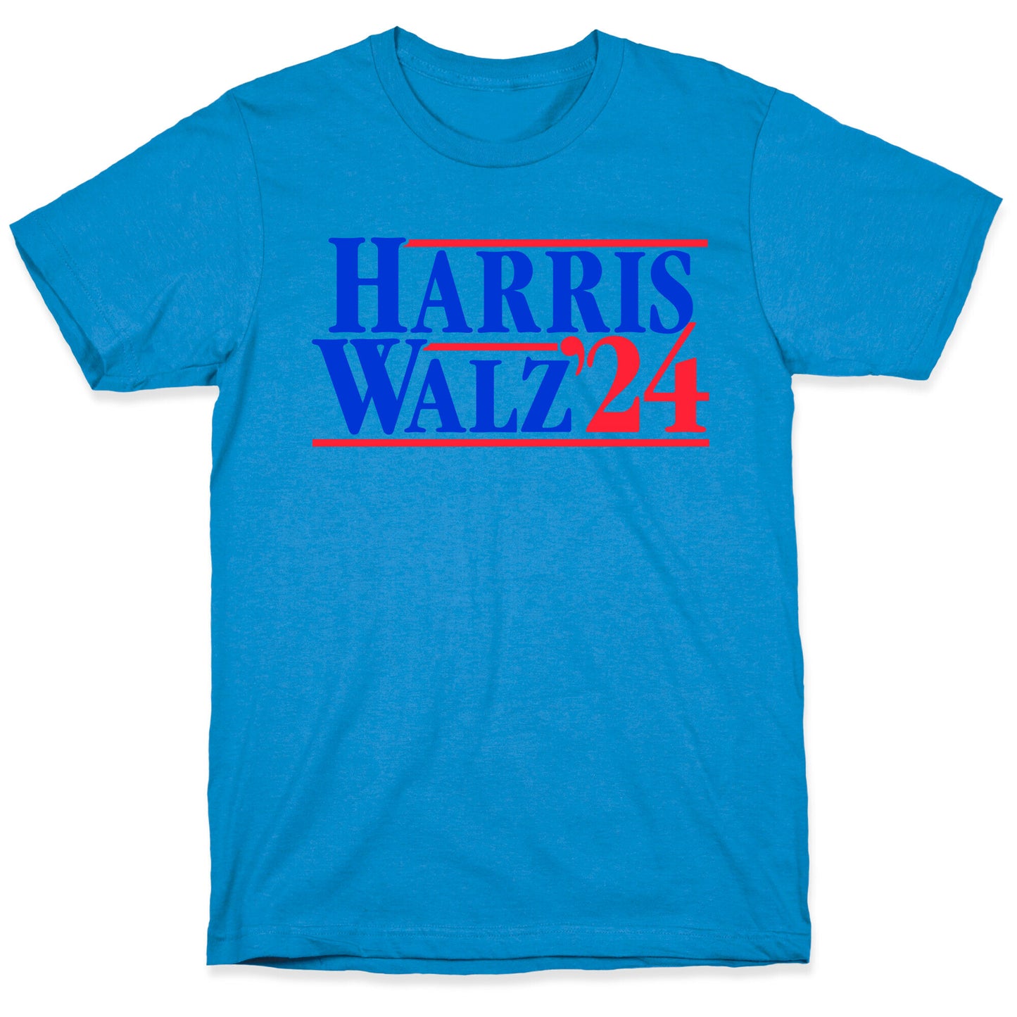 Harris Walz 2024 Blue T-Shirt