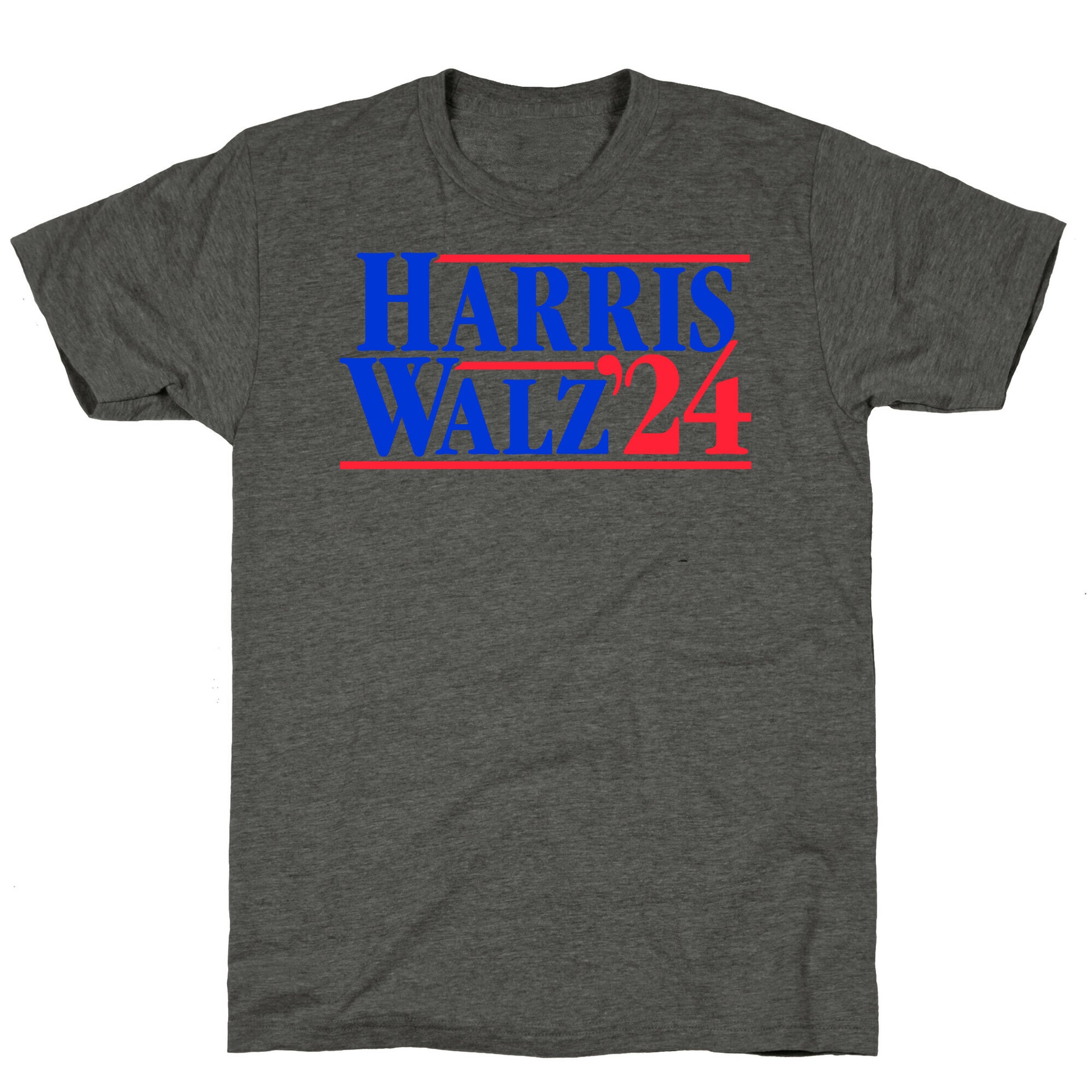 Harris Walz 2024 Blue Unisex Triblend Tee
