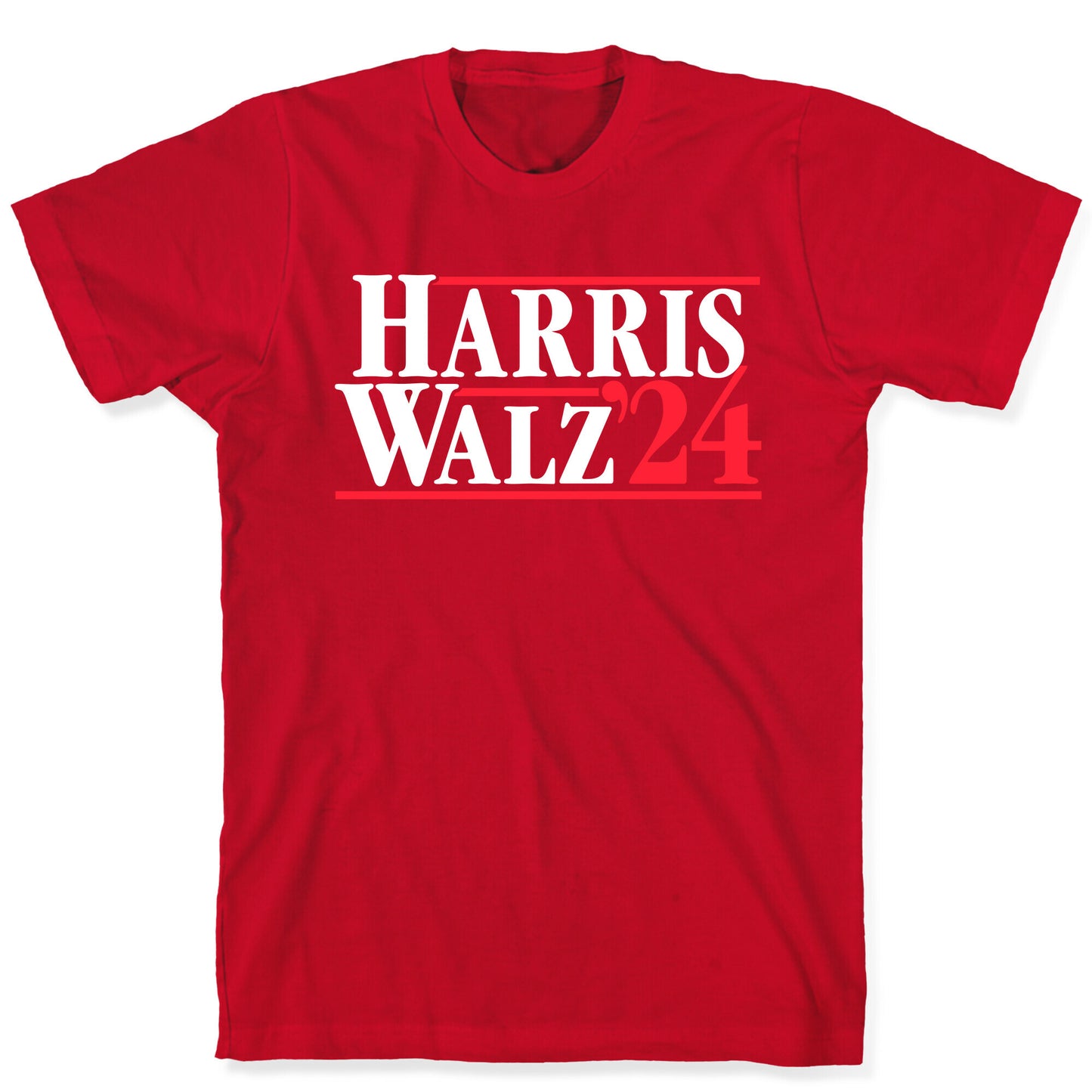 Harris Walz 2024 White T-Shirt