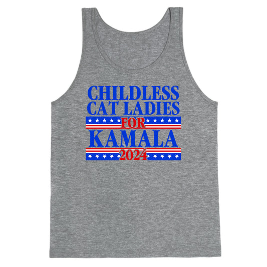 Patriotic Childless Cat Ladies for Kamala Tank Top
