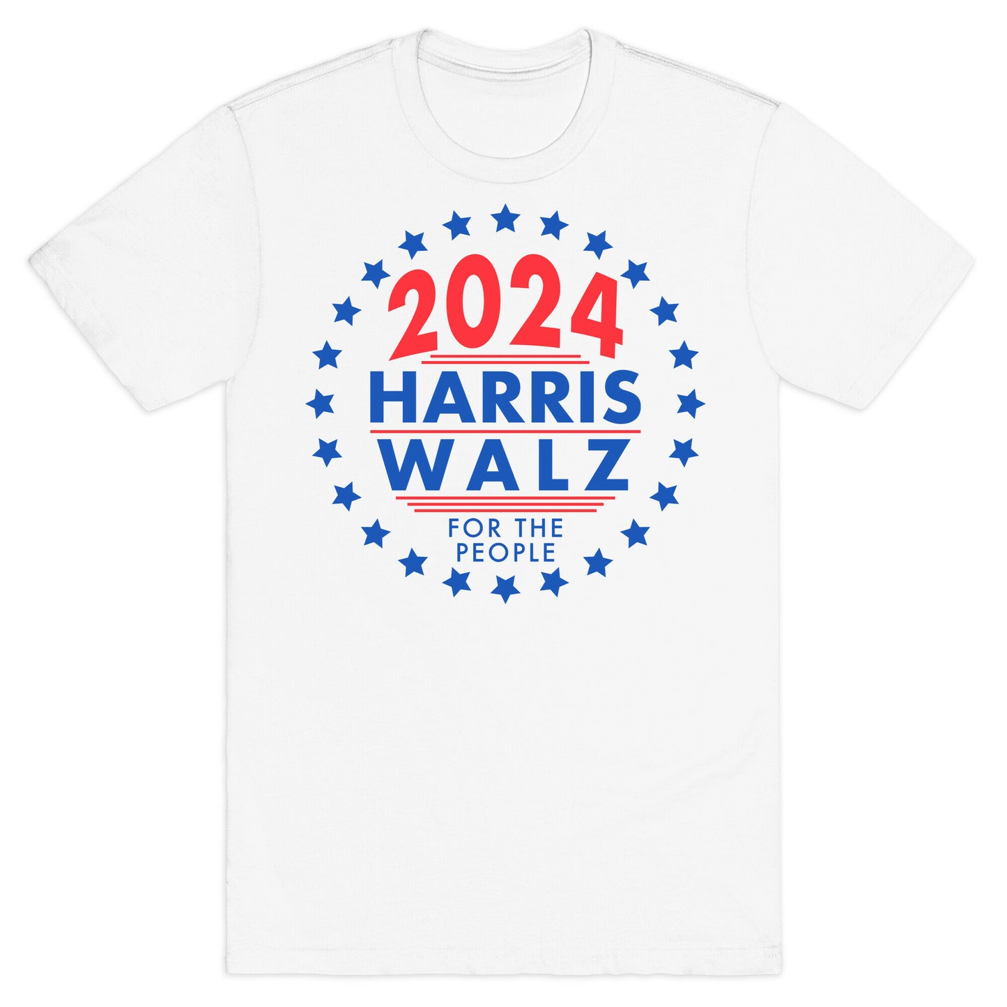 2024 Harris Walz For The People T-Shirt