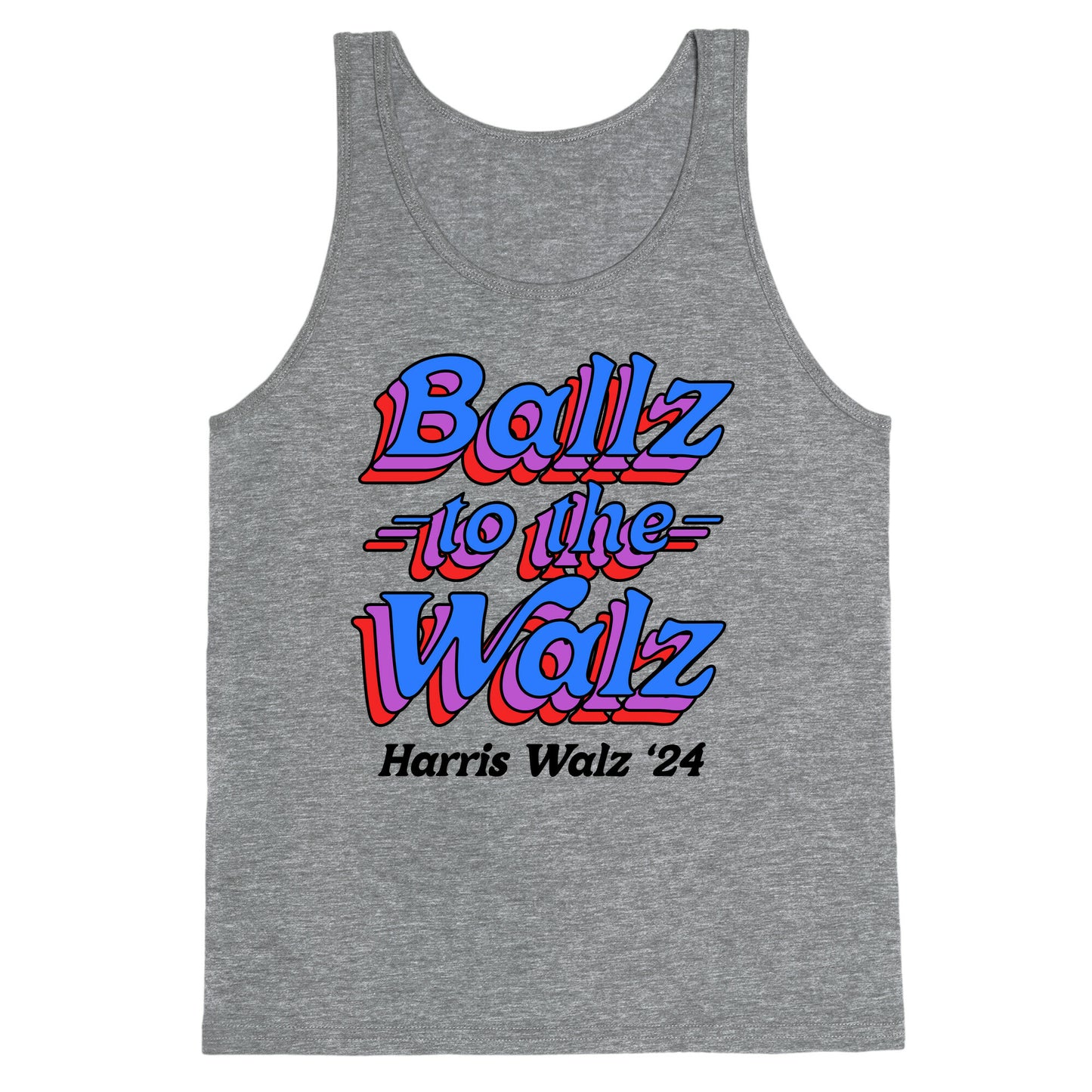 Ballz to the Walz (Harris Walz 2024) Tank Top
