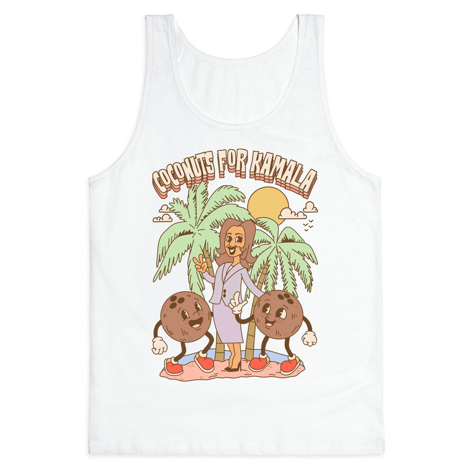 Coconuts For Kamala Tank Top