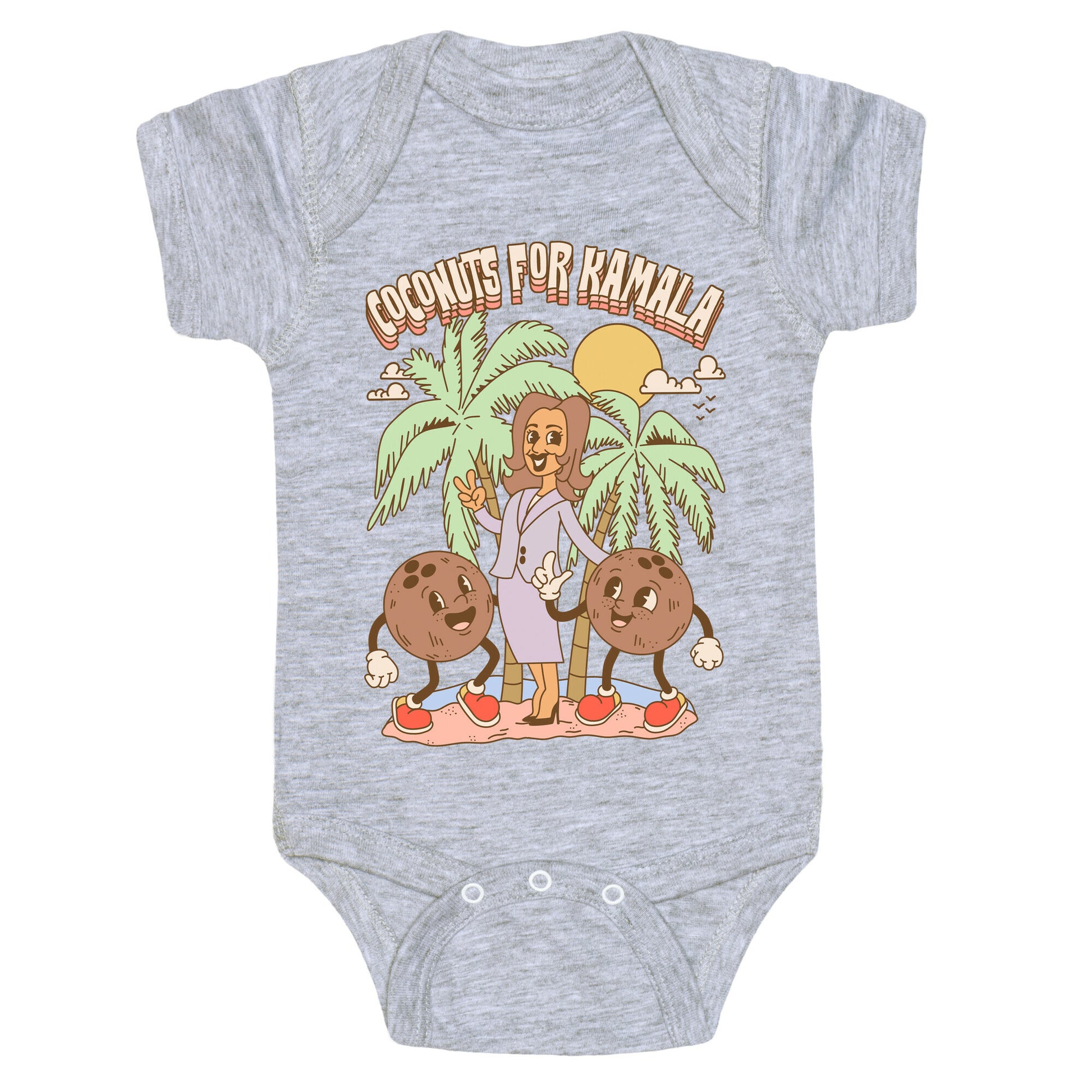 Coconuts For Kamala Baby One-Piece