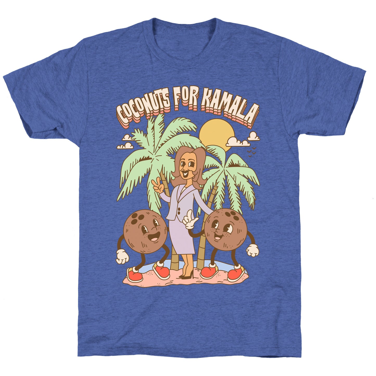 Coconuts For Kamala Unisex Triblend Tee