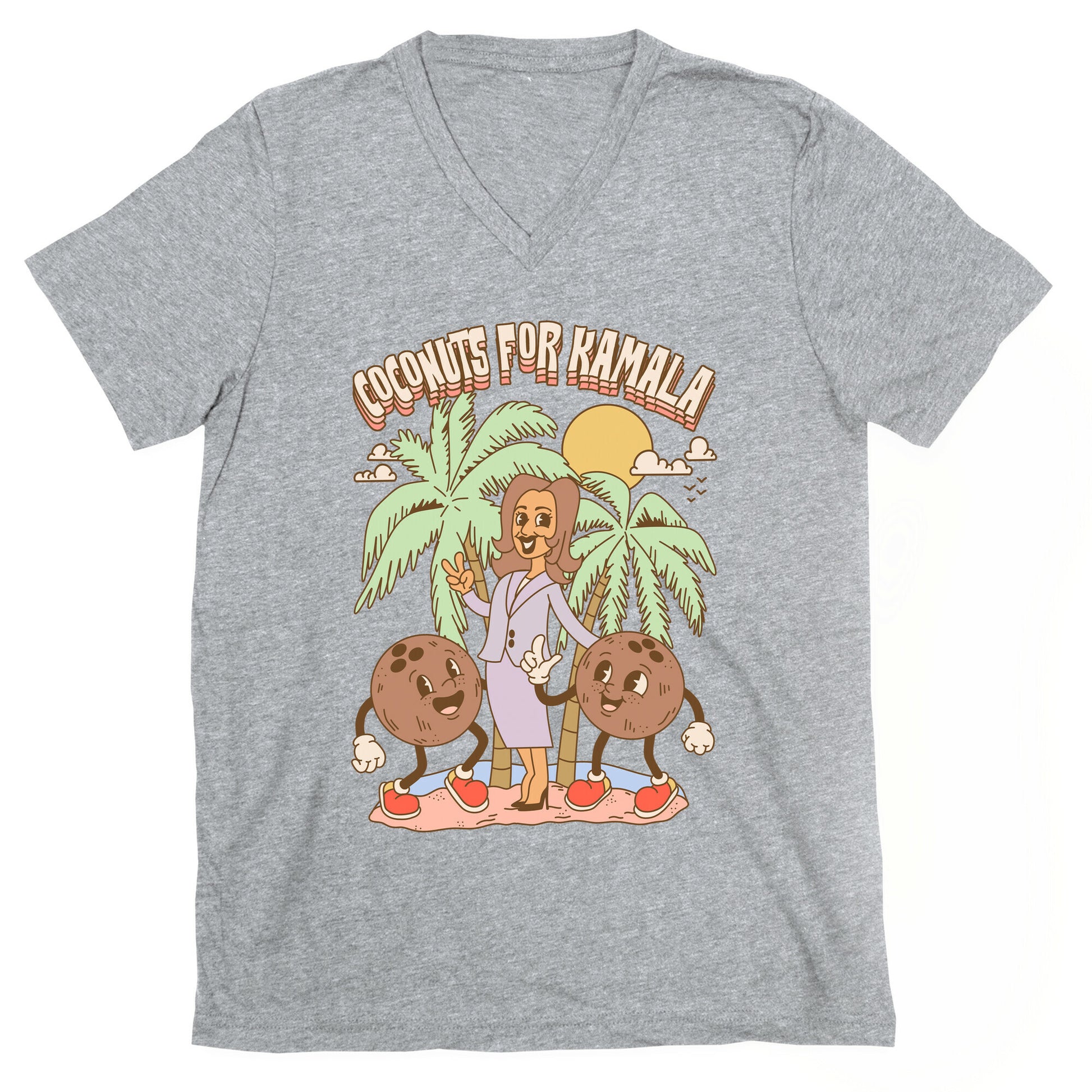Coconuts For Kamala V-Neck