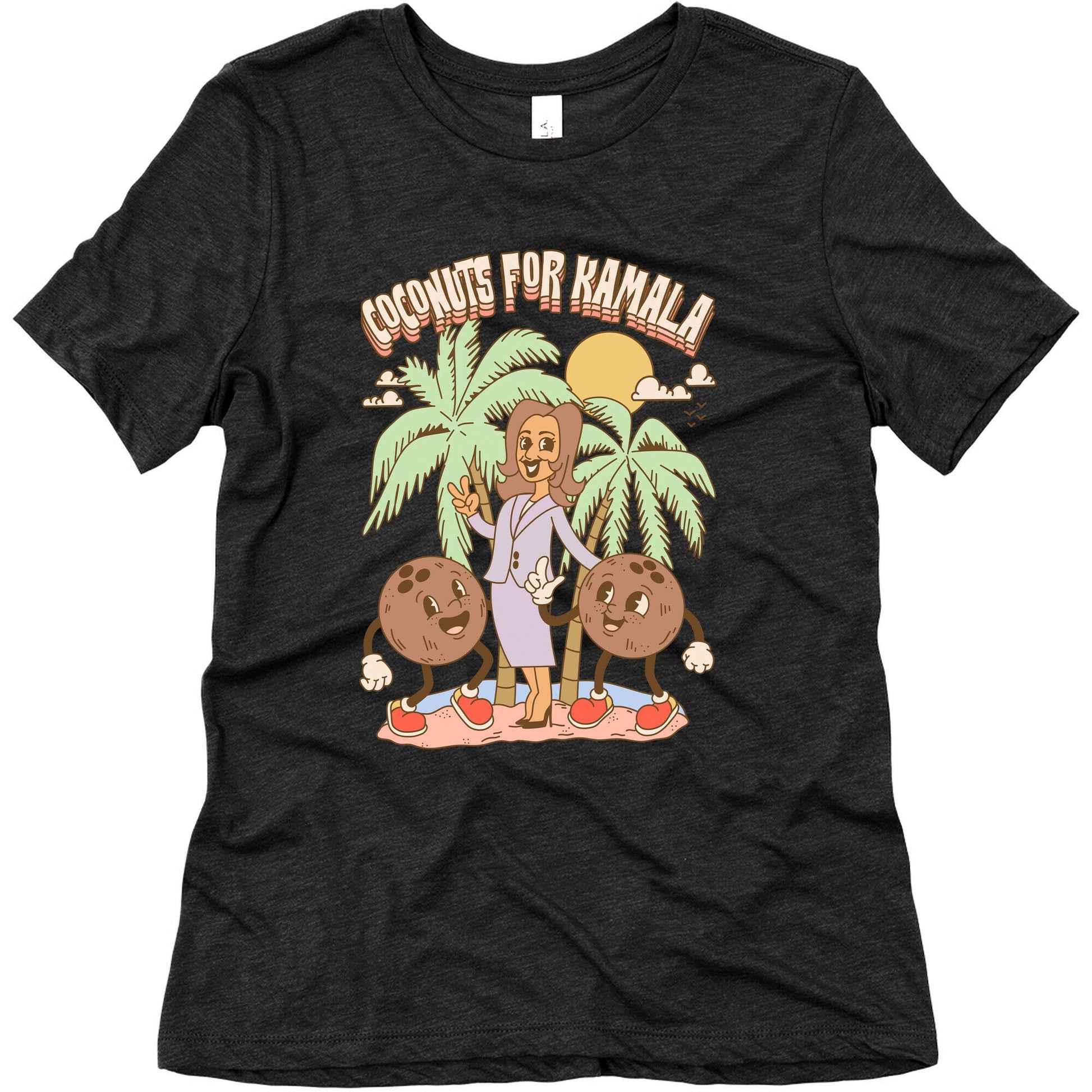 Coconuts For Kamala Womens Triblend Tee