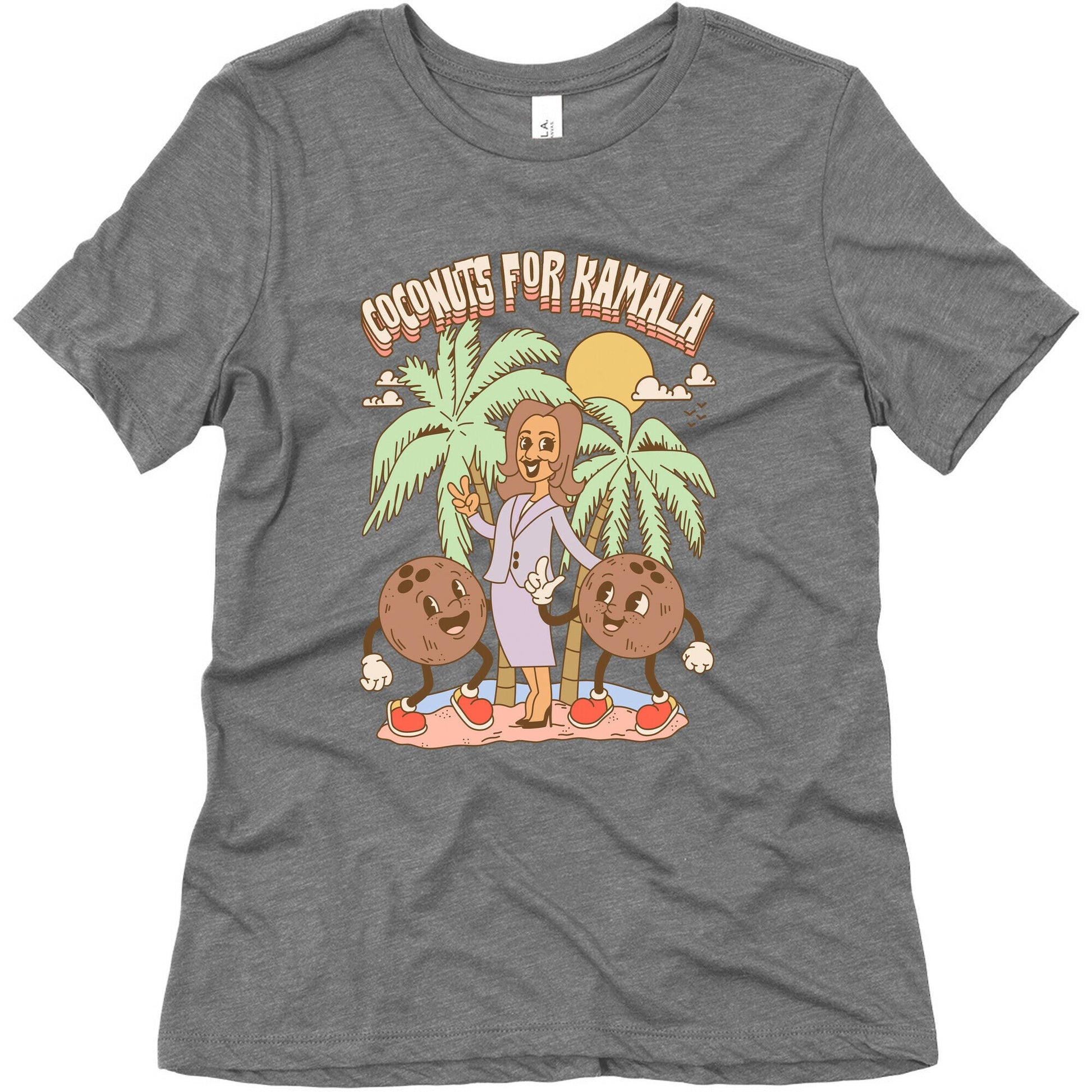 Coconuts For Kamala Womens Triblend Tee