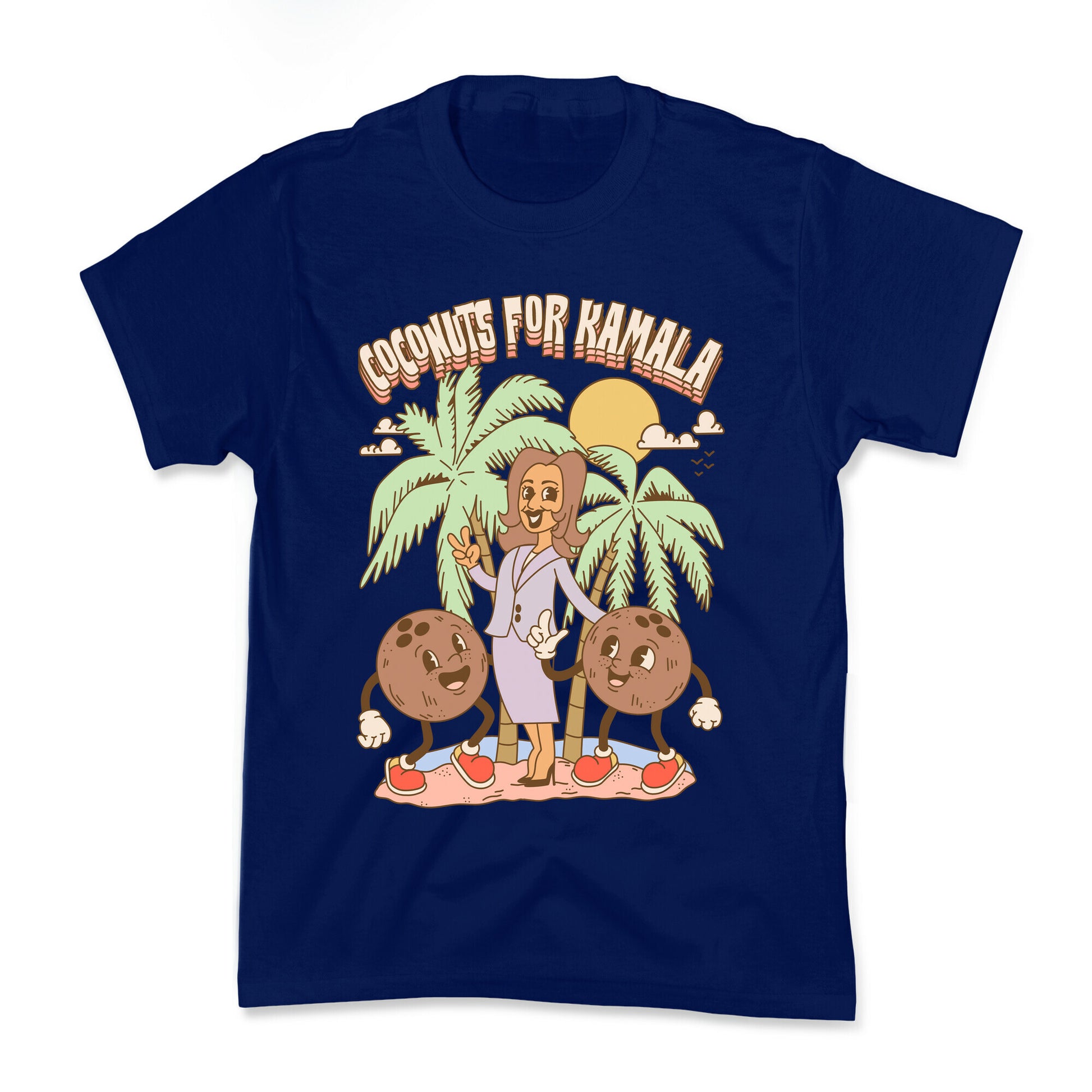 Coconuts For Kamala Kids Tee