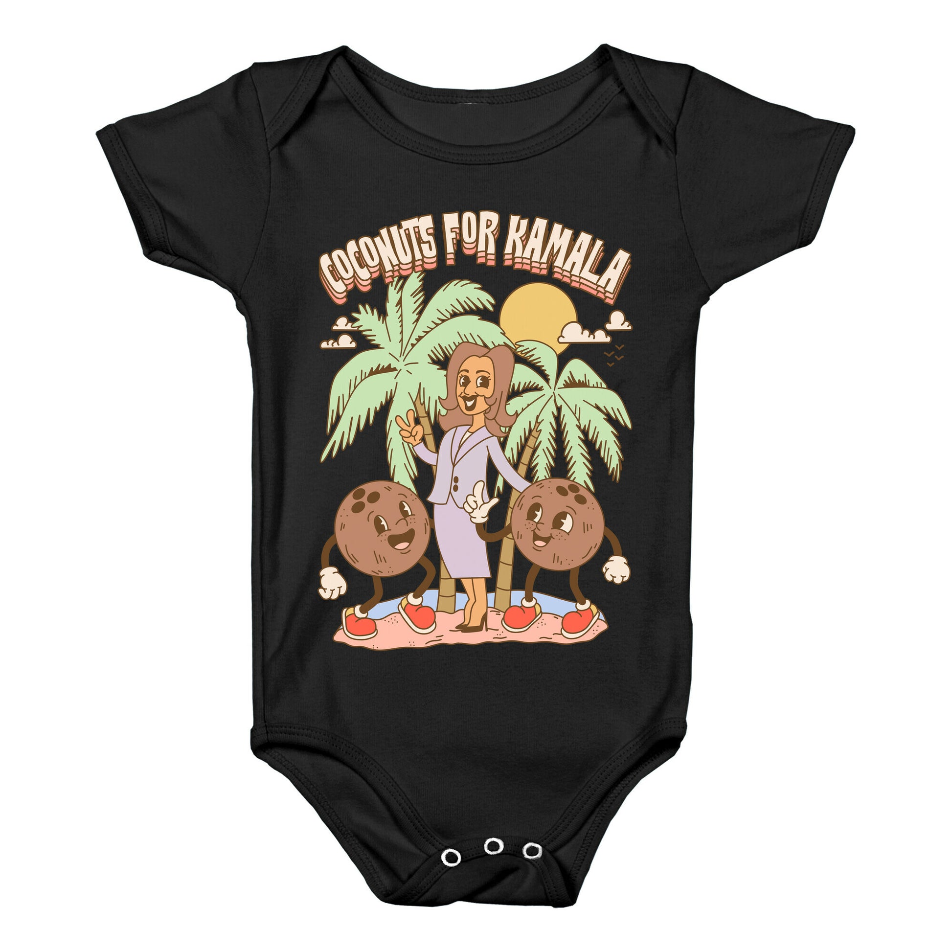 Coconuts For Kamala Baby One-Piece
