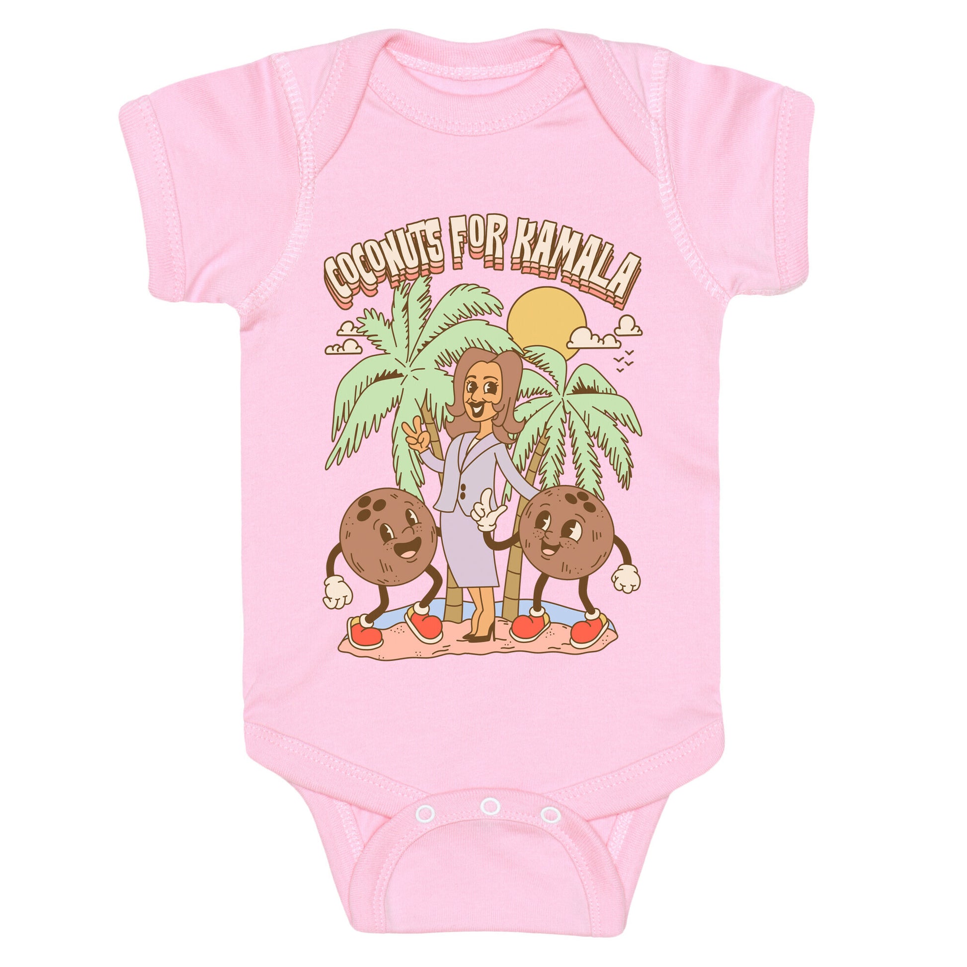 Coconuts For Kamala Baby One-Piece