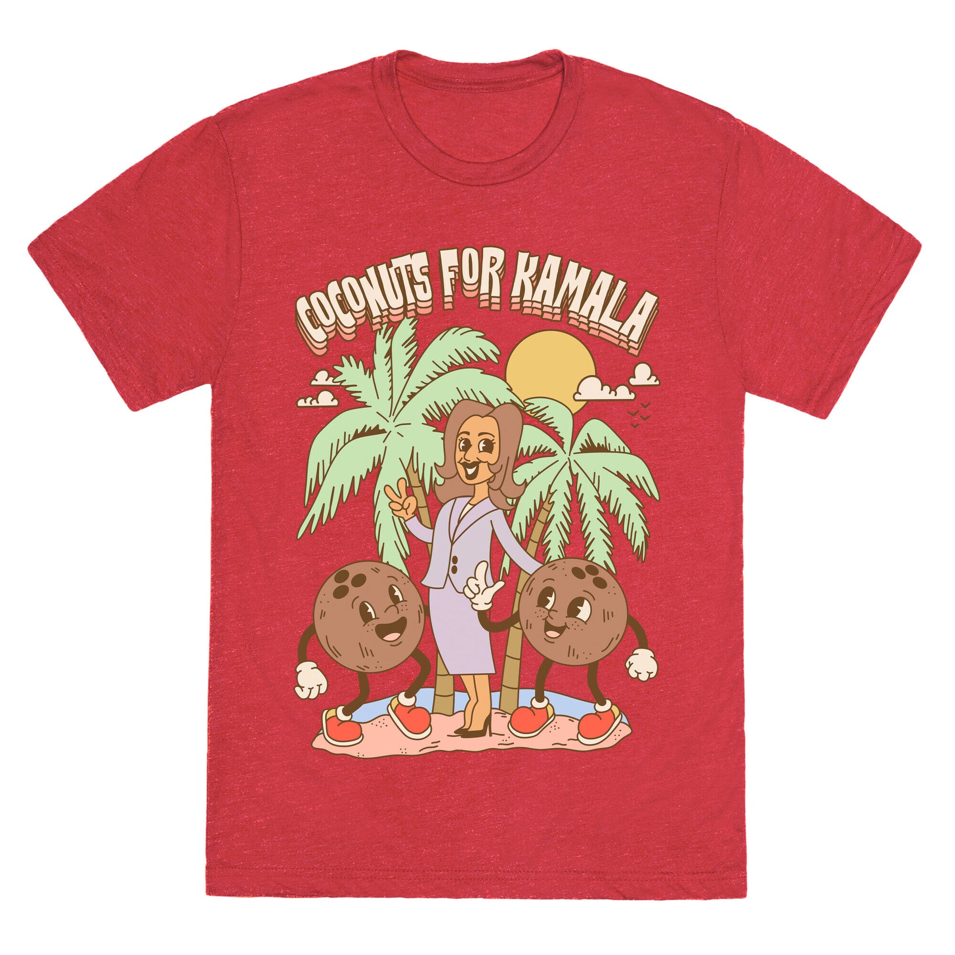 Coconuts For Kamala Unisex Triblend Tee