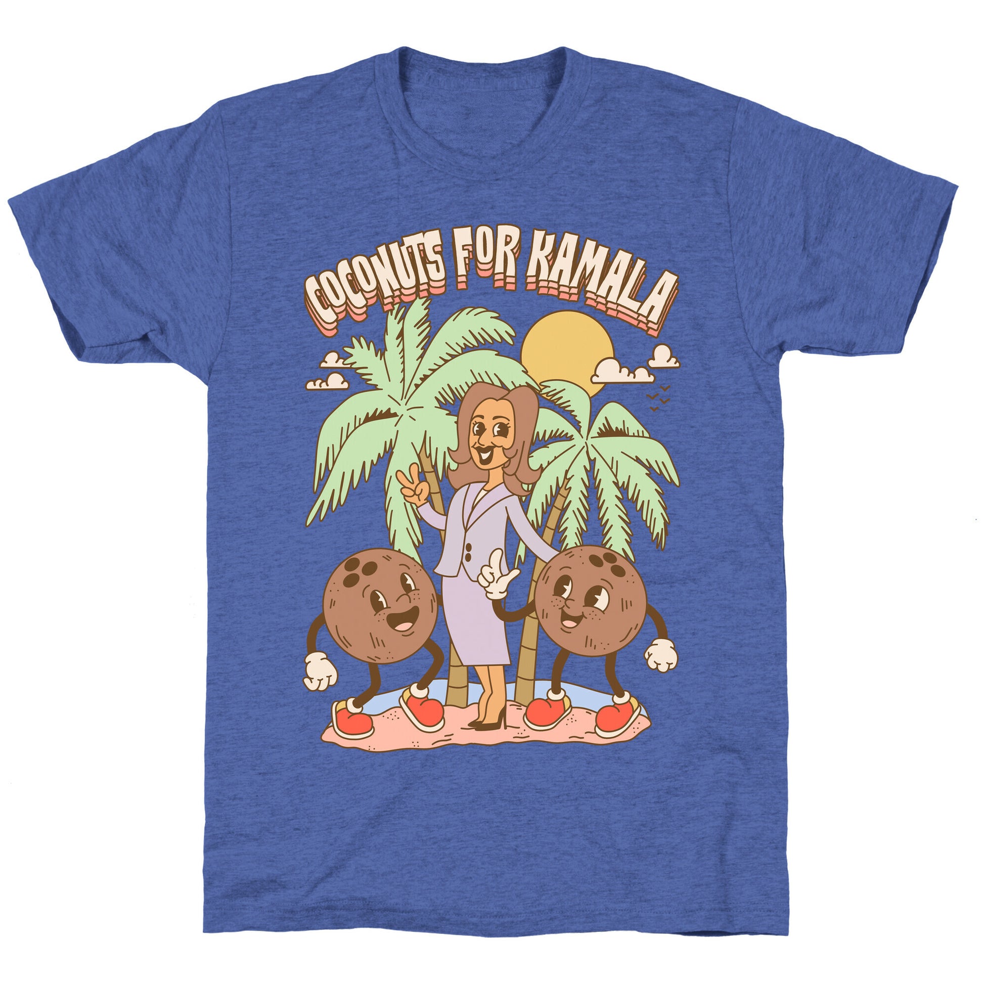 Coconuts For Kamala Unisex Triblend Tee