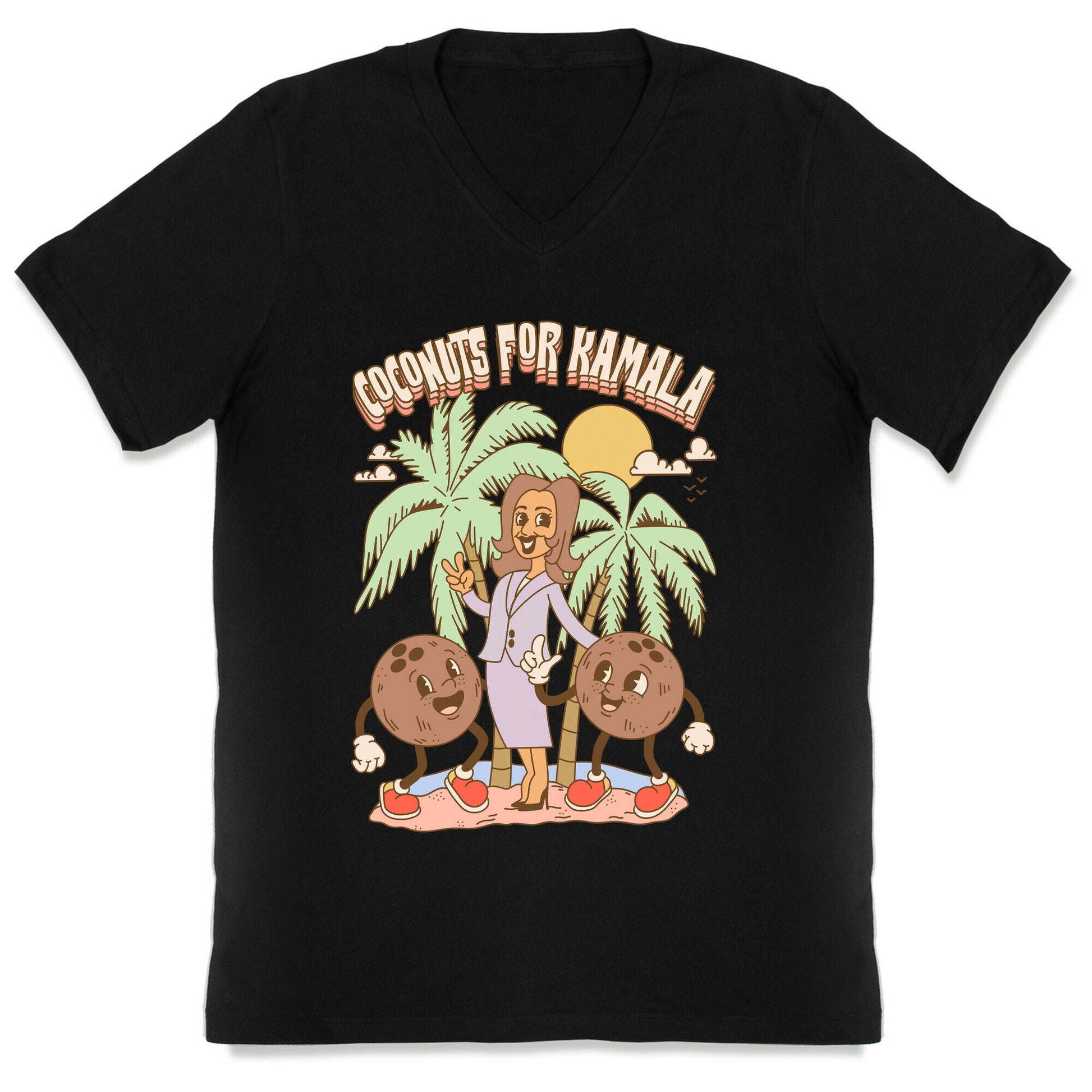 Coconuts For Kamala V-Neck