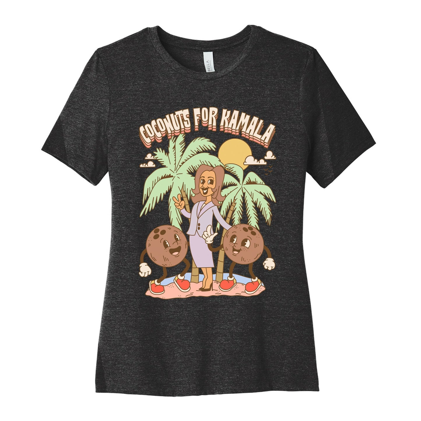 Coconuts For Kamala Womens Cotton Tee