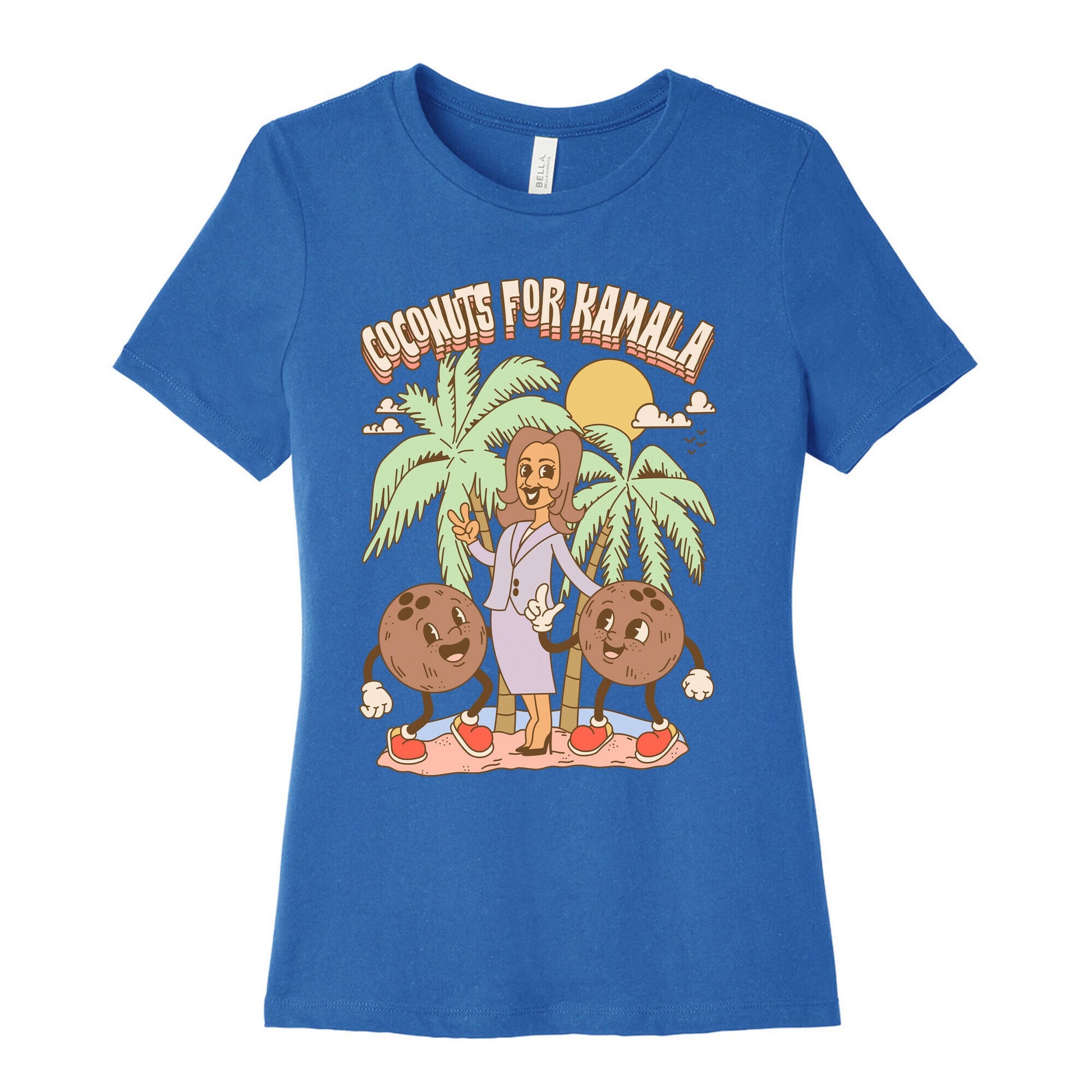 Coconuts For Kamala Womens Cotton Tee