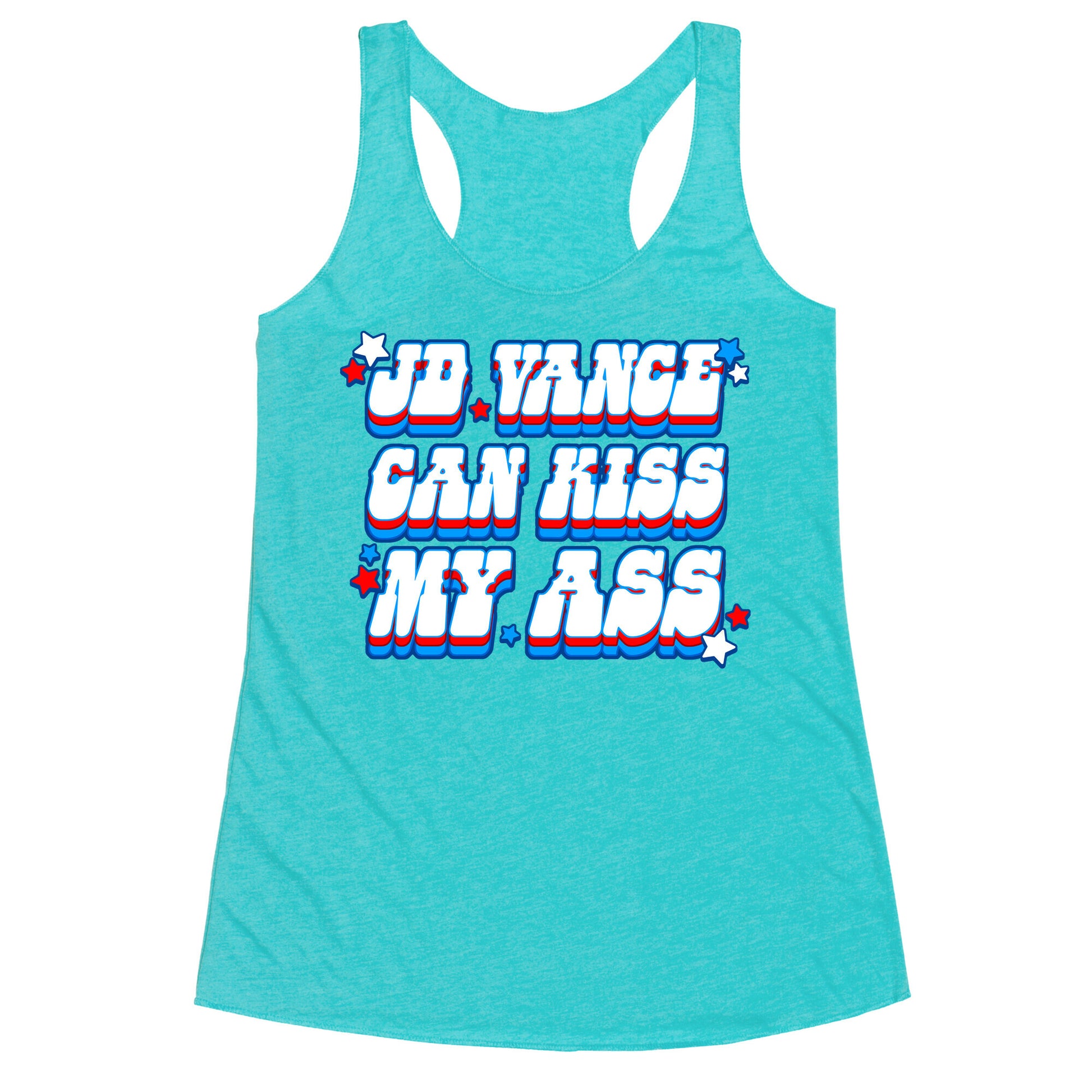 JD Vance Can Kiss My Ass Racerback Tank