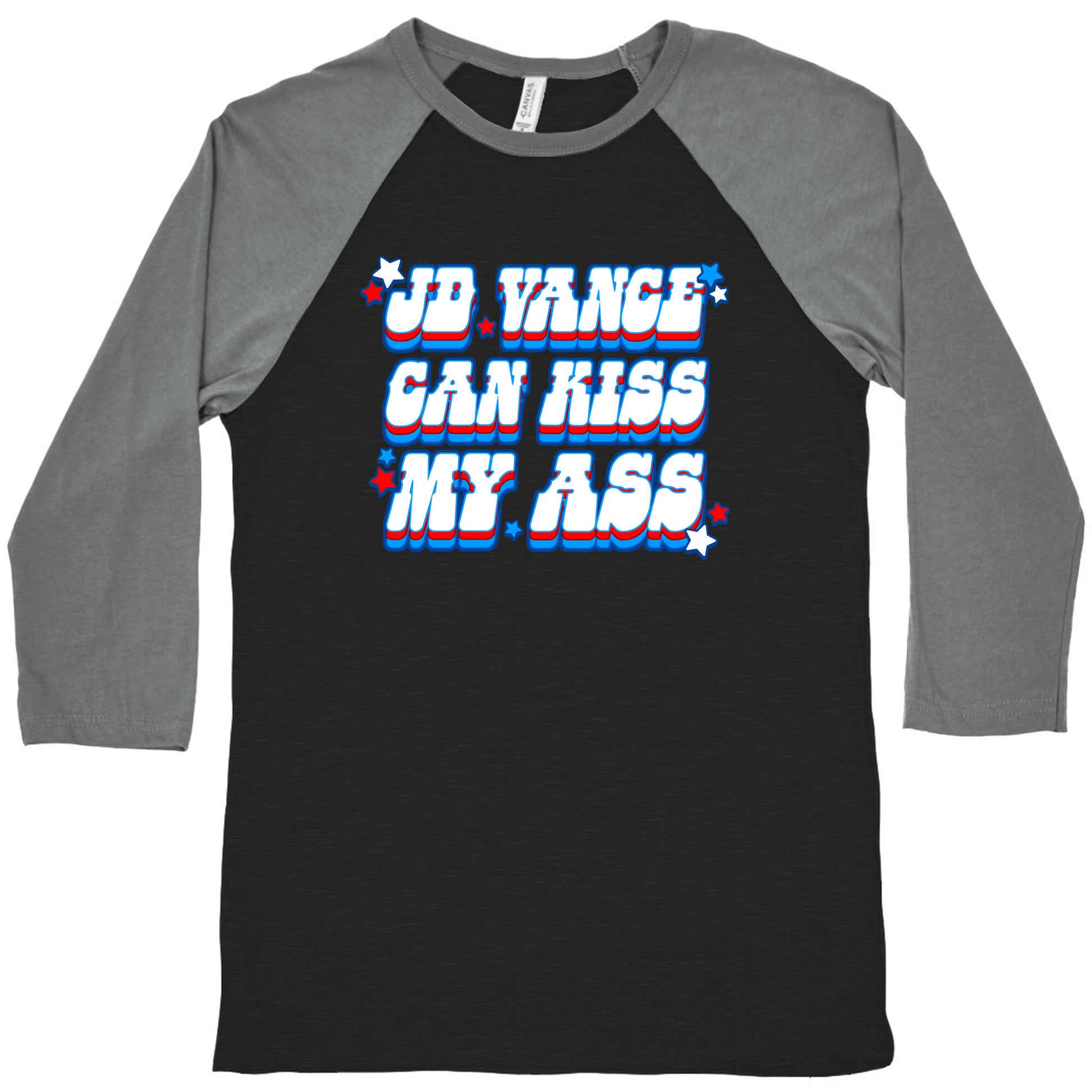 JD Vance Can Kiss My Ass Baseball Tee