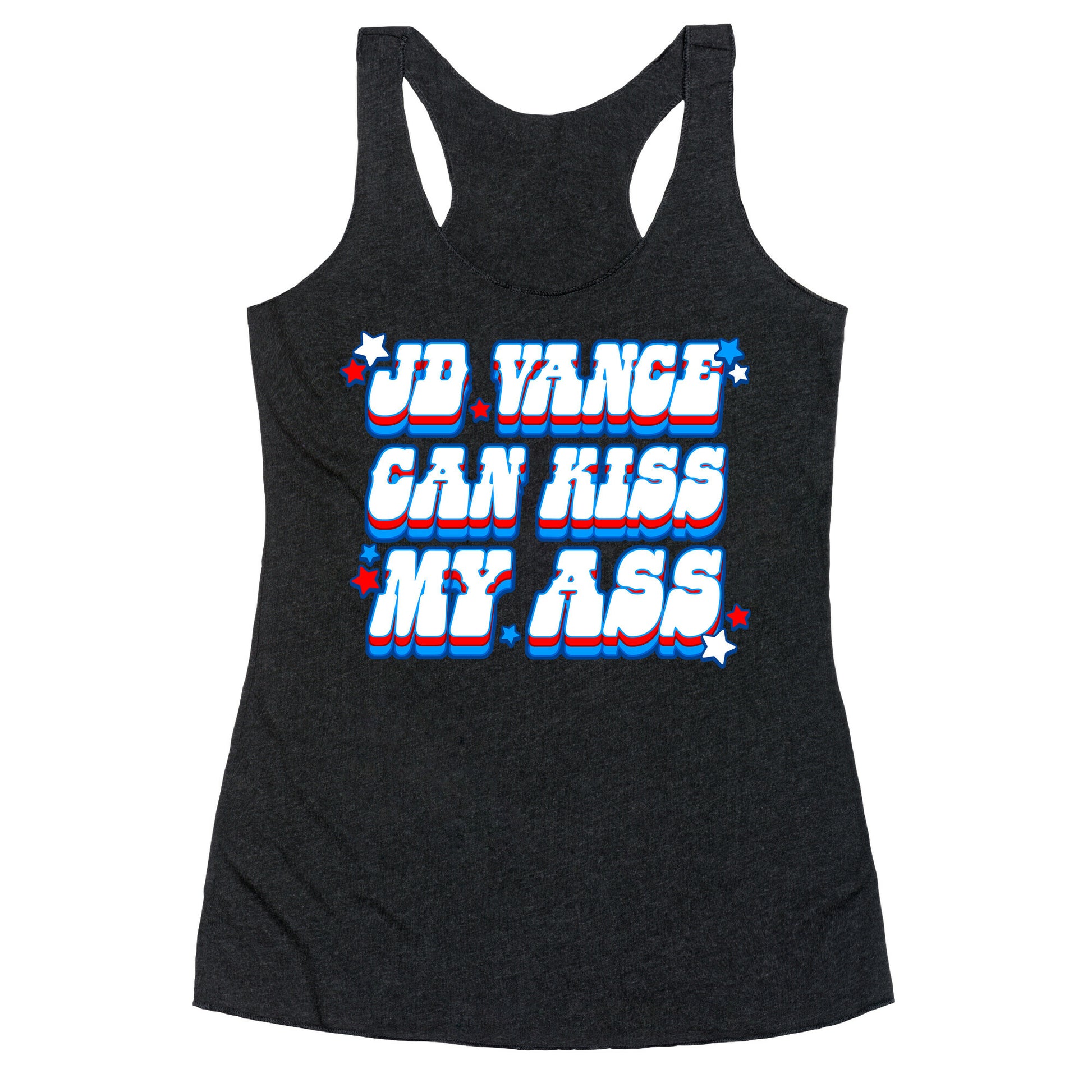 JD Vance Can Kiss My Ass Racerback Tank