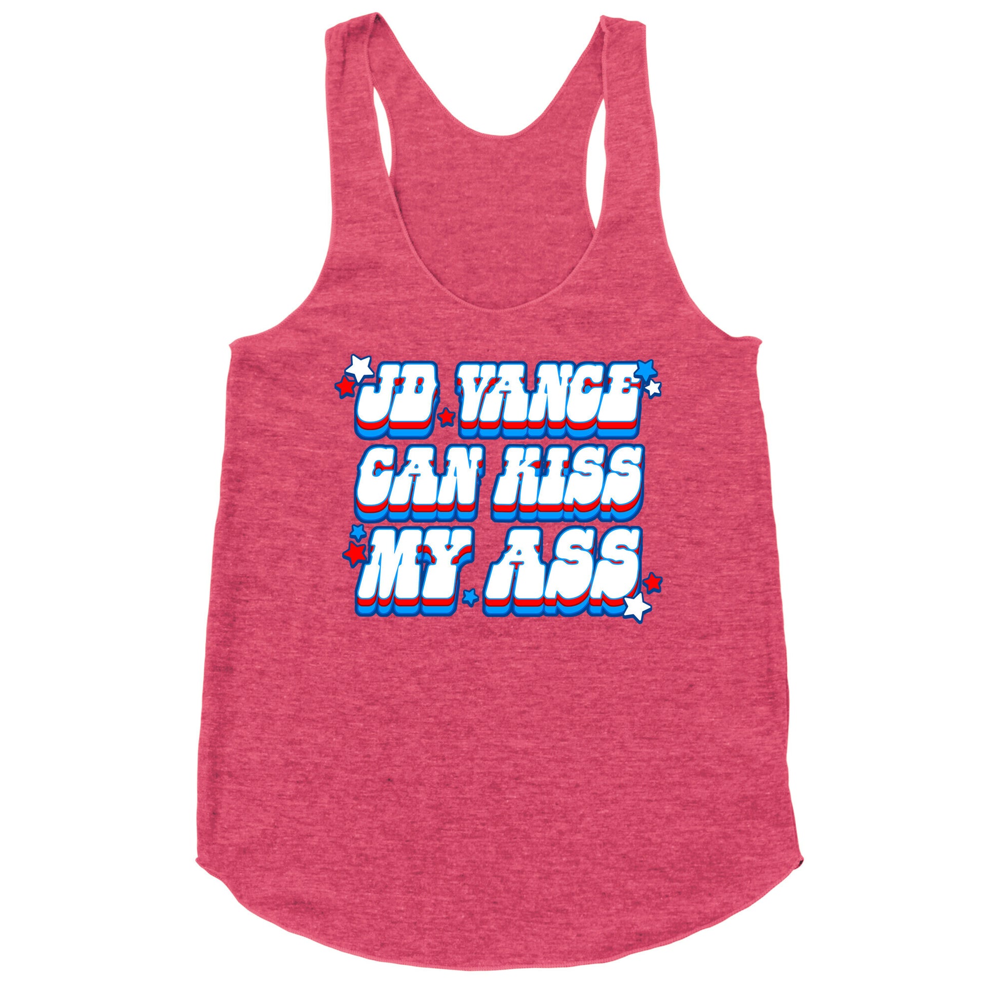 JD Vance Can Kiss My Ass Racerback Tank
